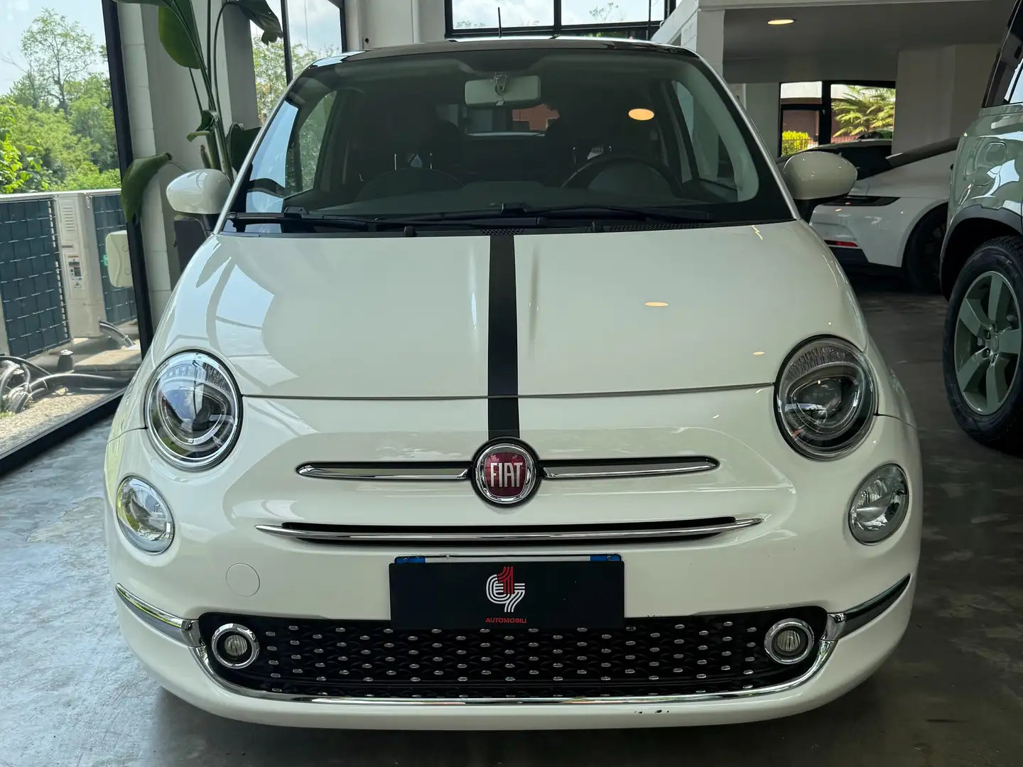 Fiat 500 500 1.2 Lounge 69cv AUTOMATICO Weiß - 1
