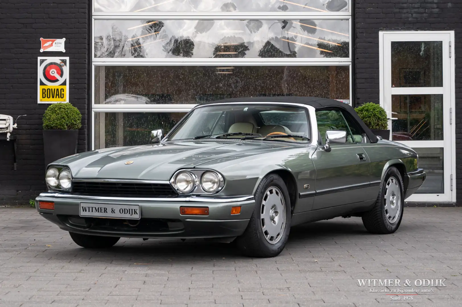 Jaguar XJS 4.0 Convertible €11.950,- Groen - 1