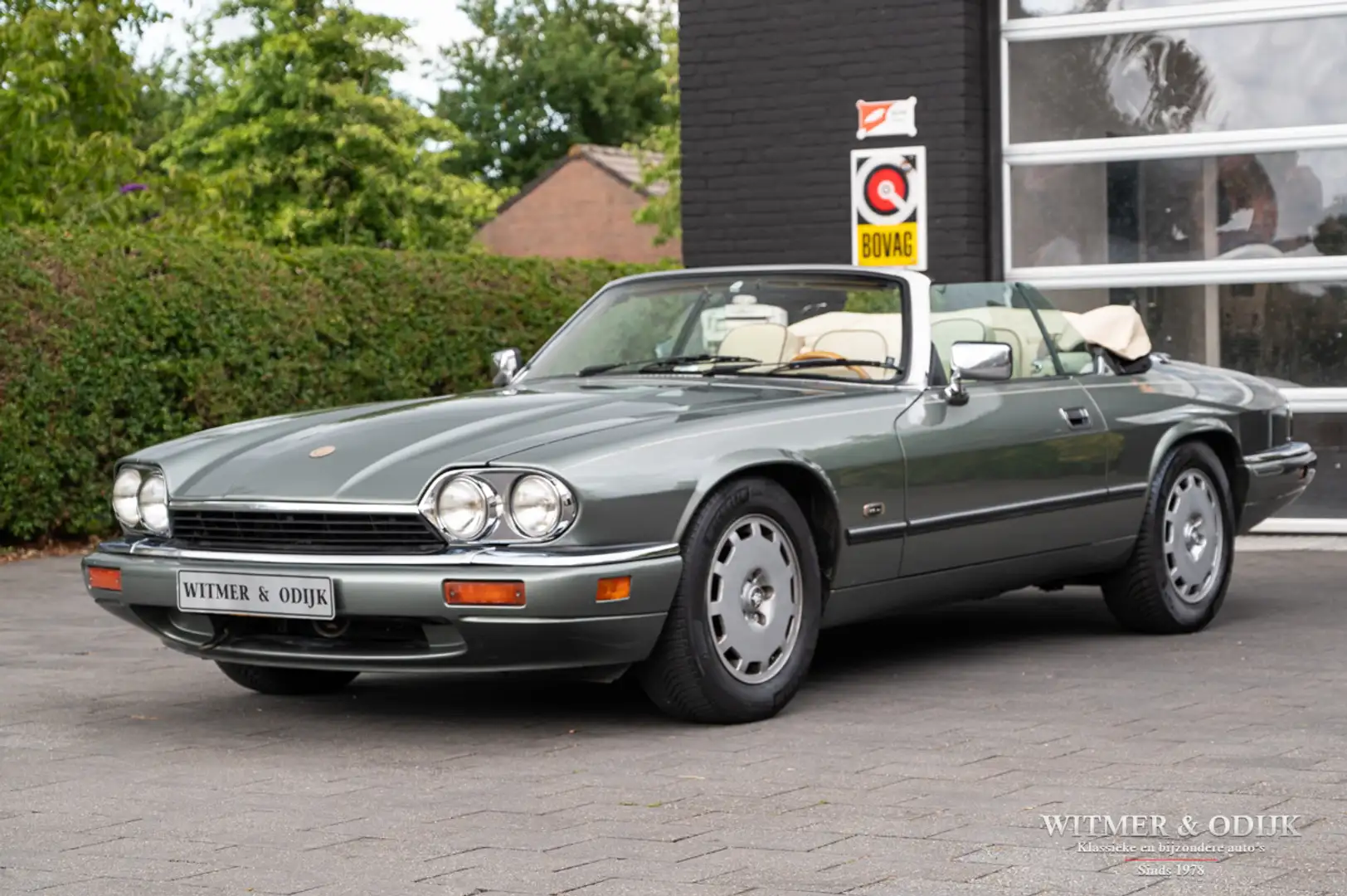Jaguar XJS 4.0 Convertible €11.950,- Groen - 2