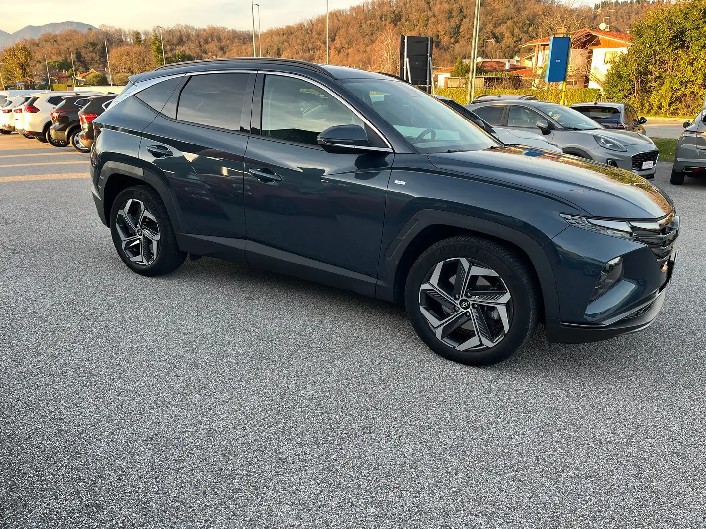 Hyundai TUCSON Tucson III 2021 1.6 crdi 48V Exellence 2wd dct Gris - 2