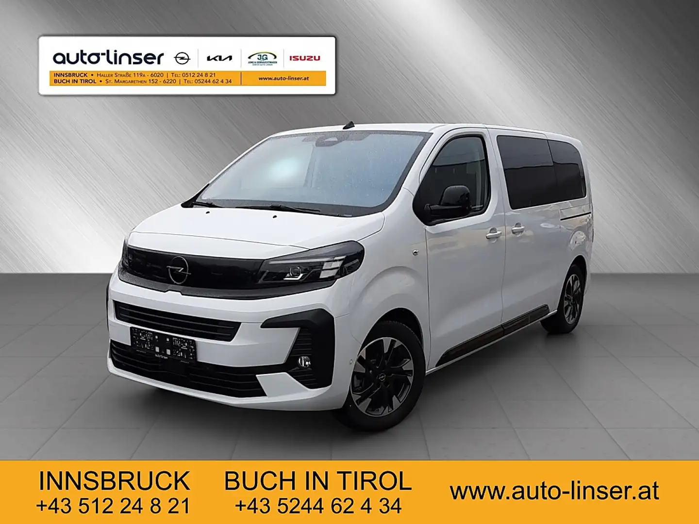 Opel Zafira 2,2 Diesel L GS Automatik Weiß - 1