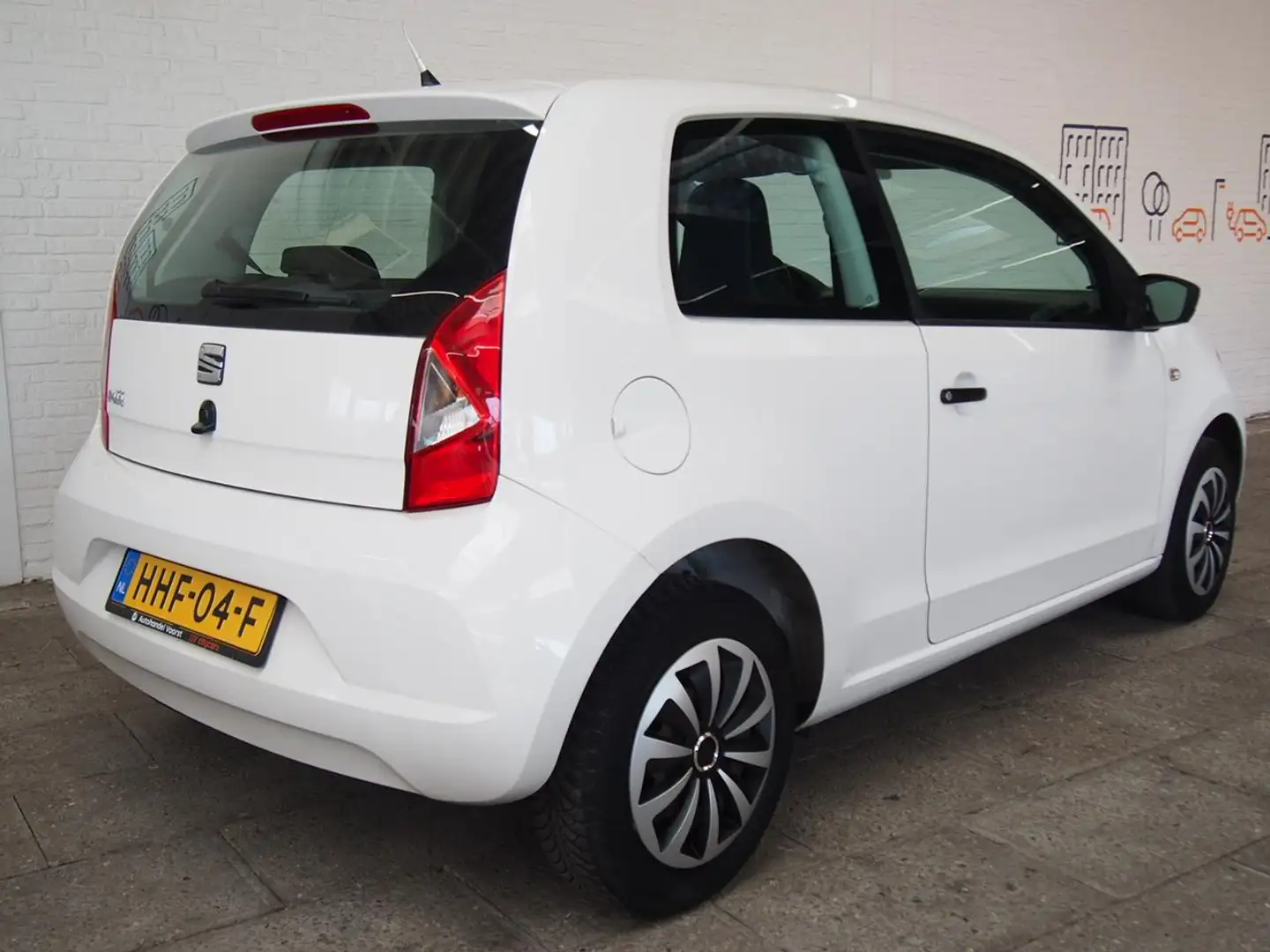 SEAT Mii 1.0 Reference (APK:Nieuw) Incl.Garantie Blanc - 2