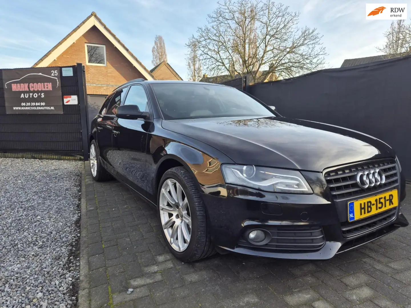 Audi A4 Avant 1.8 TFSI Pro Line Navi Clima Cruise Leer Zwart - 1