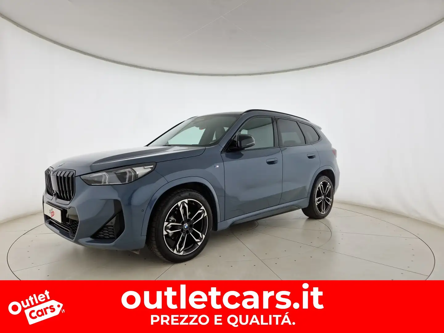 BMW X1 sdrive18d msport auto Gris - 1