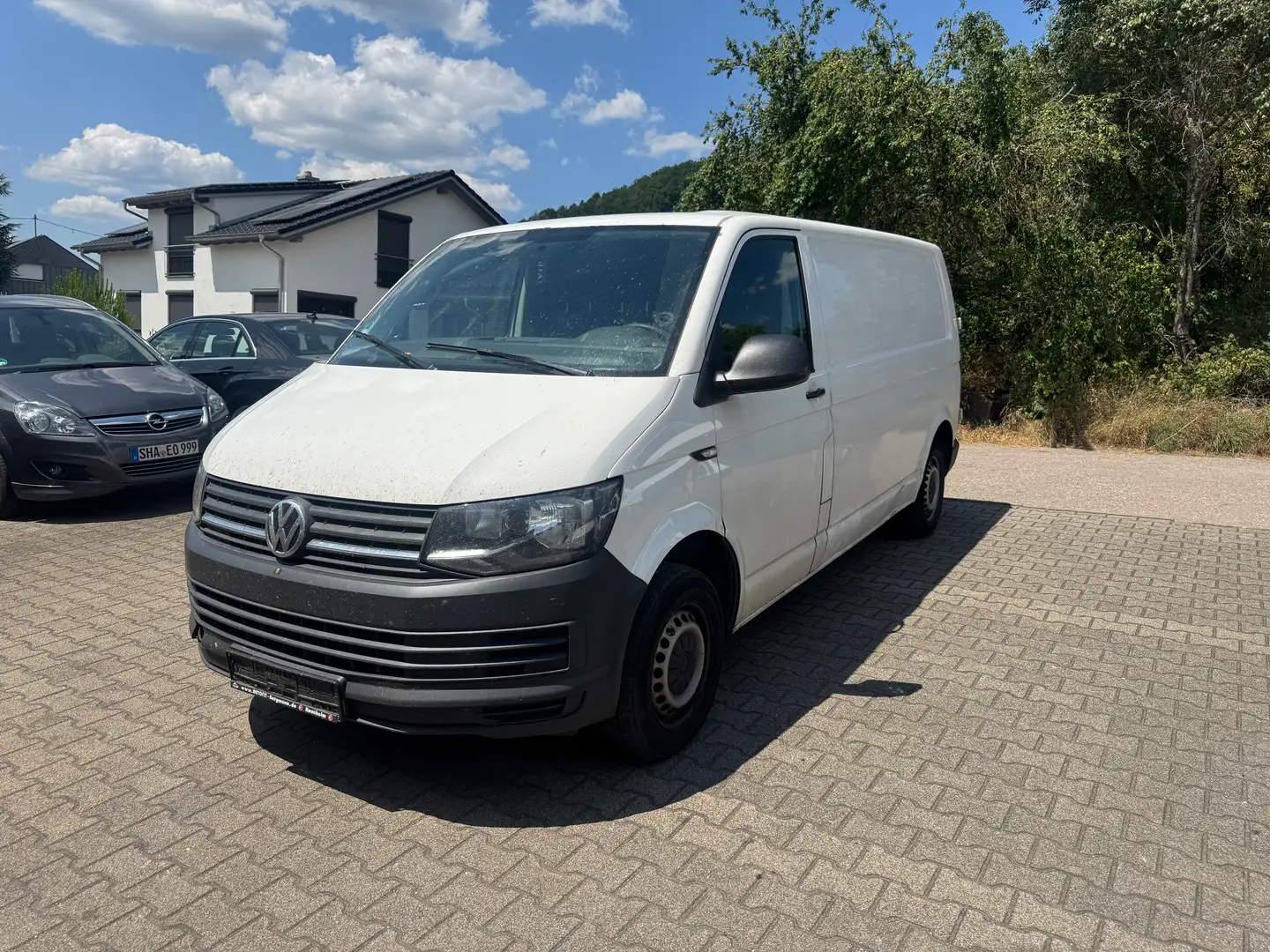 Volkswagen T6 Transporter 2.0 TDi Kasten lang KLIMA PDC Weiß - 2