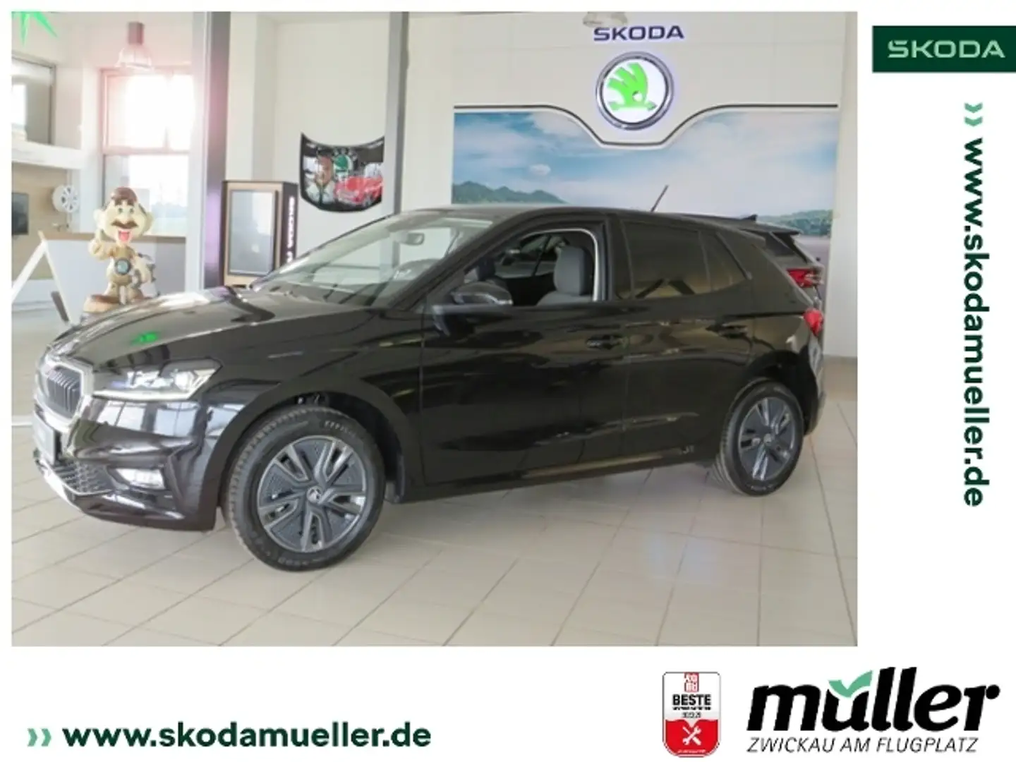 Skoda Fabia Tour 1,0 TSI 85kW NAVI beh. LR ACC Nero - 1