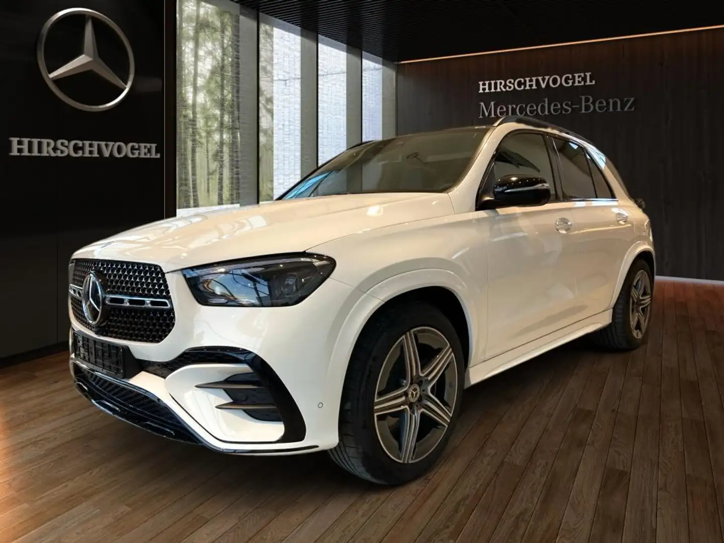 Mercedes-Benz GLE 350 de 4M AMG-Line Ext.+AIRMATIC+DISTRON+AHK Weiß - 2