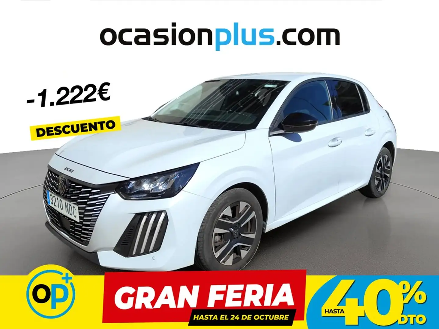 Peugeot 208 1.2 Puretech S&S Allure 100 Blanco - 1