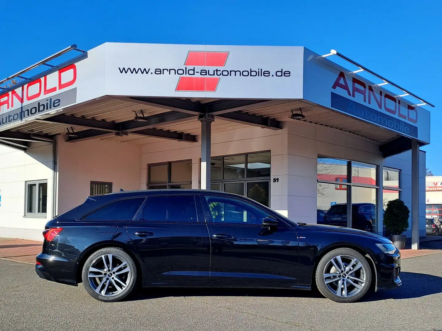 Audi A6 Avant 40 2.0 TDI S tronic quattro S line Schwarz - 2