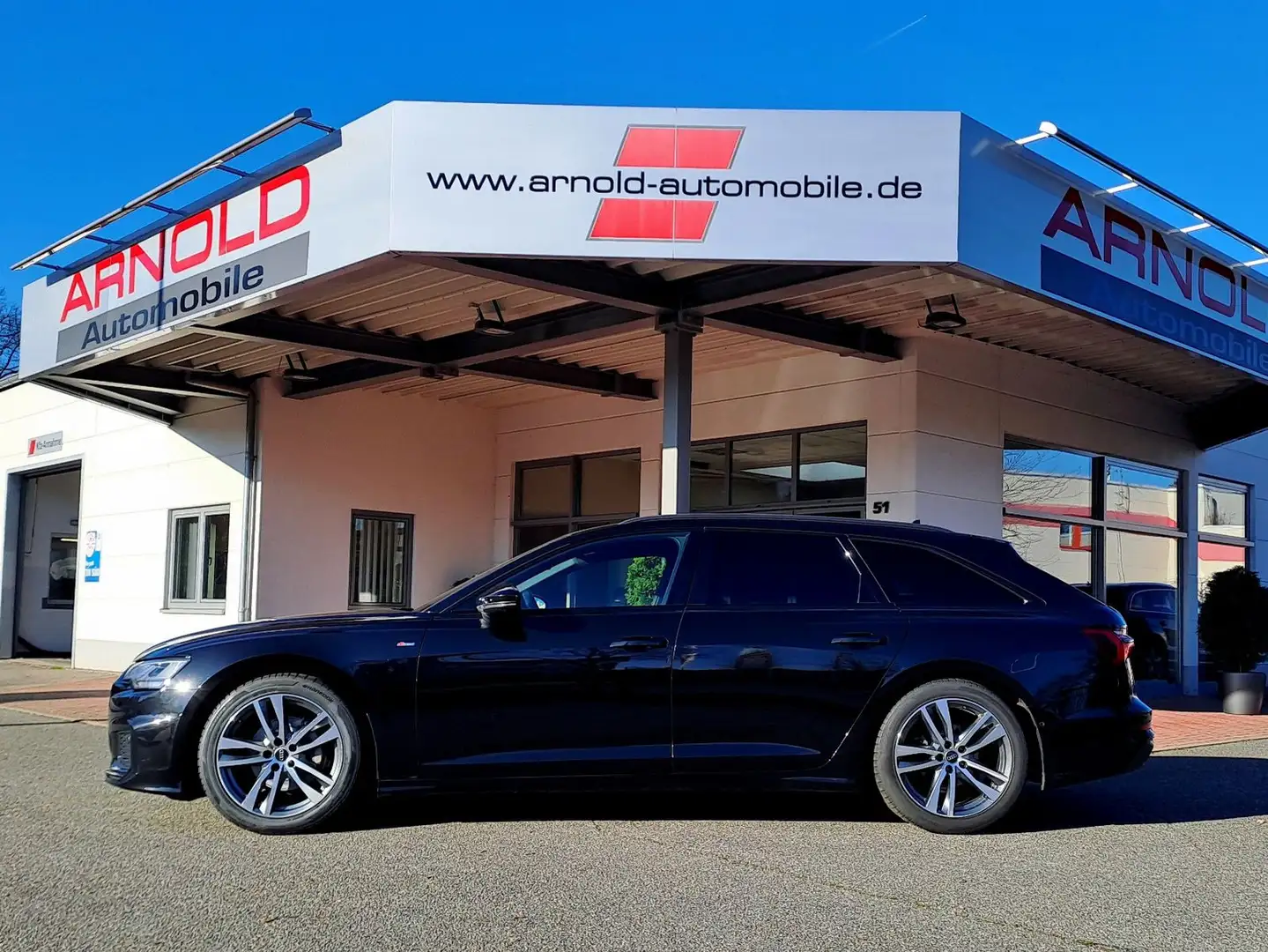 Audi A6 Avant 40 2.0 TDI S tronic quattro S line Schwarz - 1