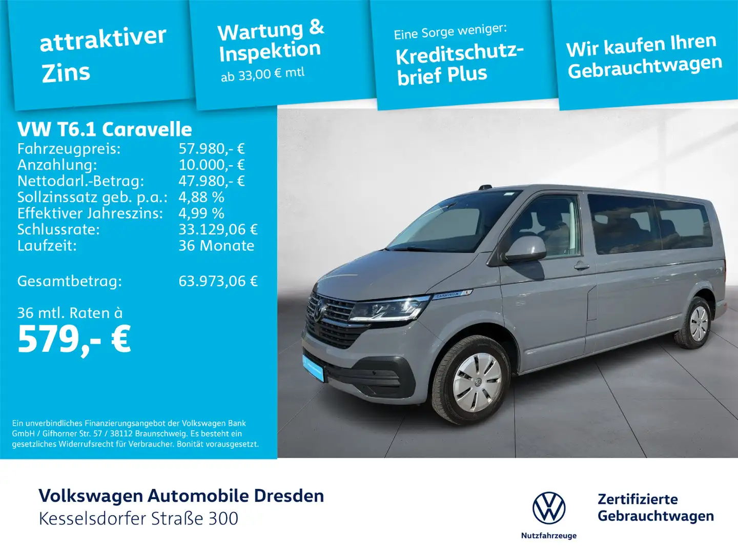 Volkswagen T6.1 Caravelle 2.0 TDI DSG Comfortline Kamera Na Grau - 1