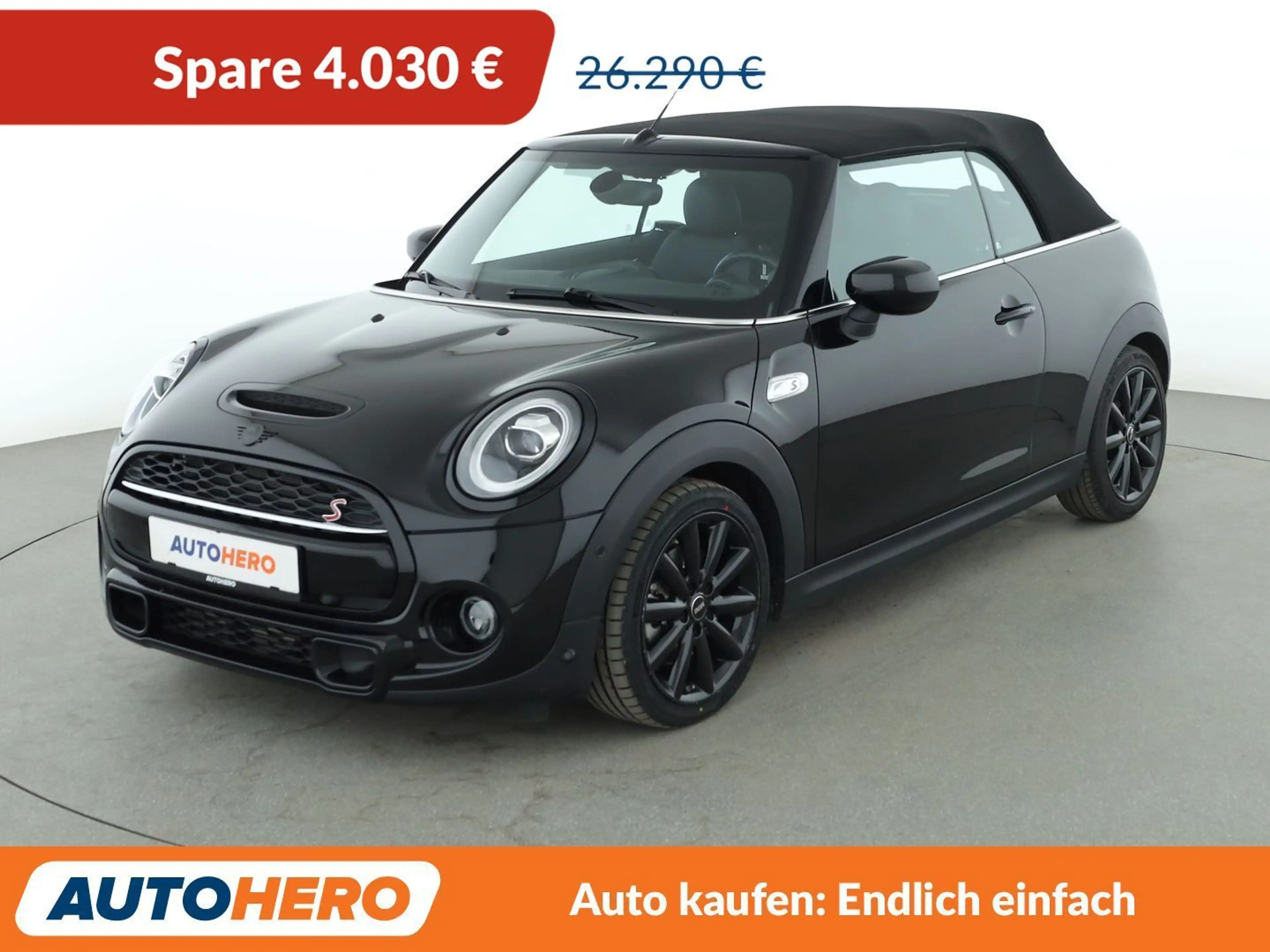 MINI Cooper S Cabrio Cooper S Aut.*NAVI*LED*TEMPO*CAM*H&K*PDC*SHZ*