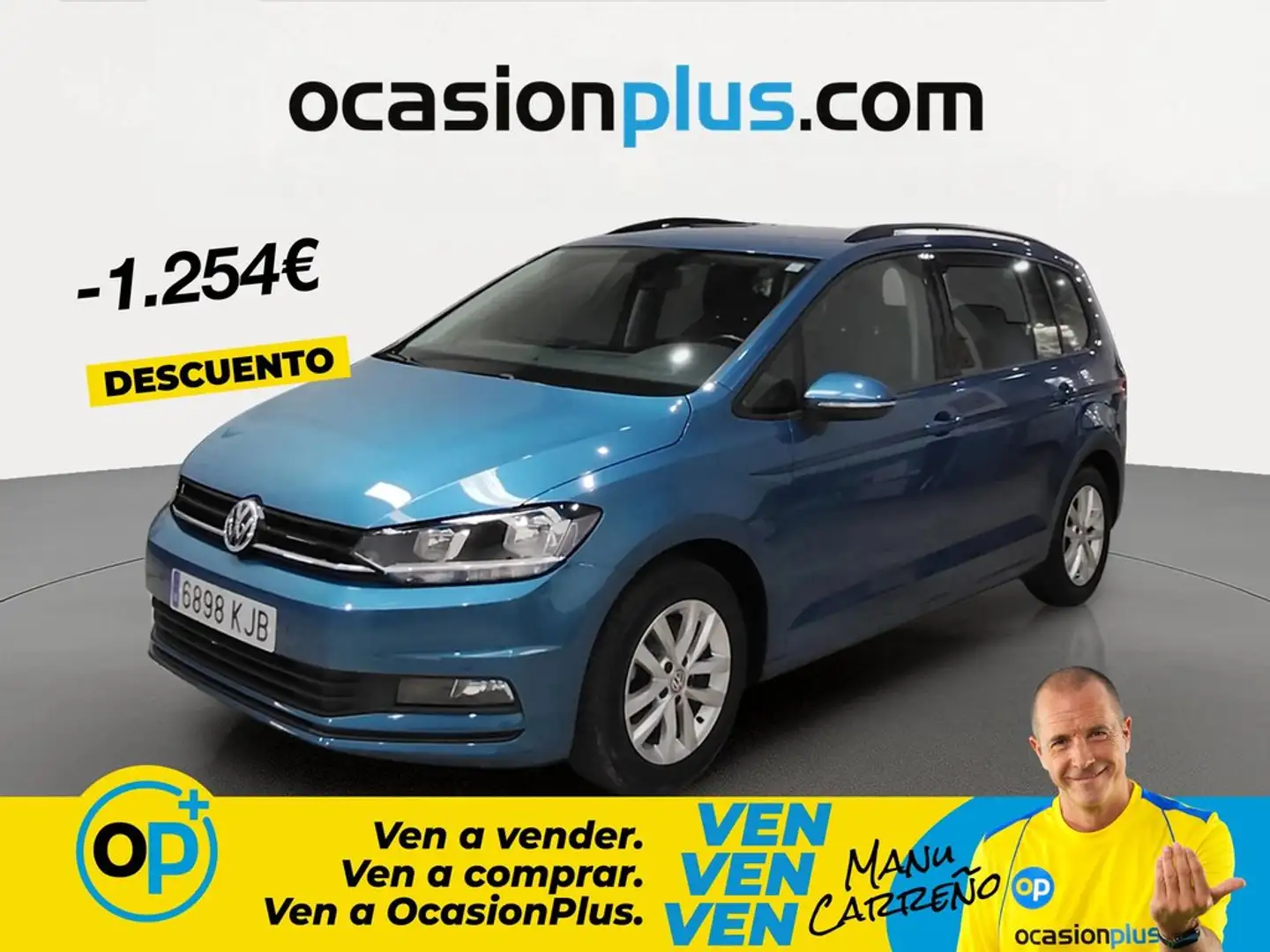 Volkswagen Touran 1.2 TSI BMT Edition 81kW Azul - 1