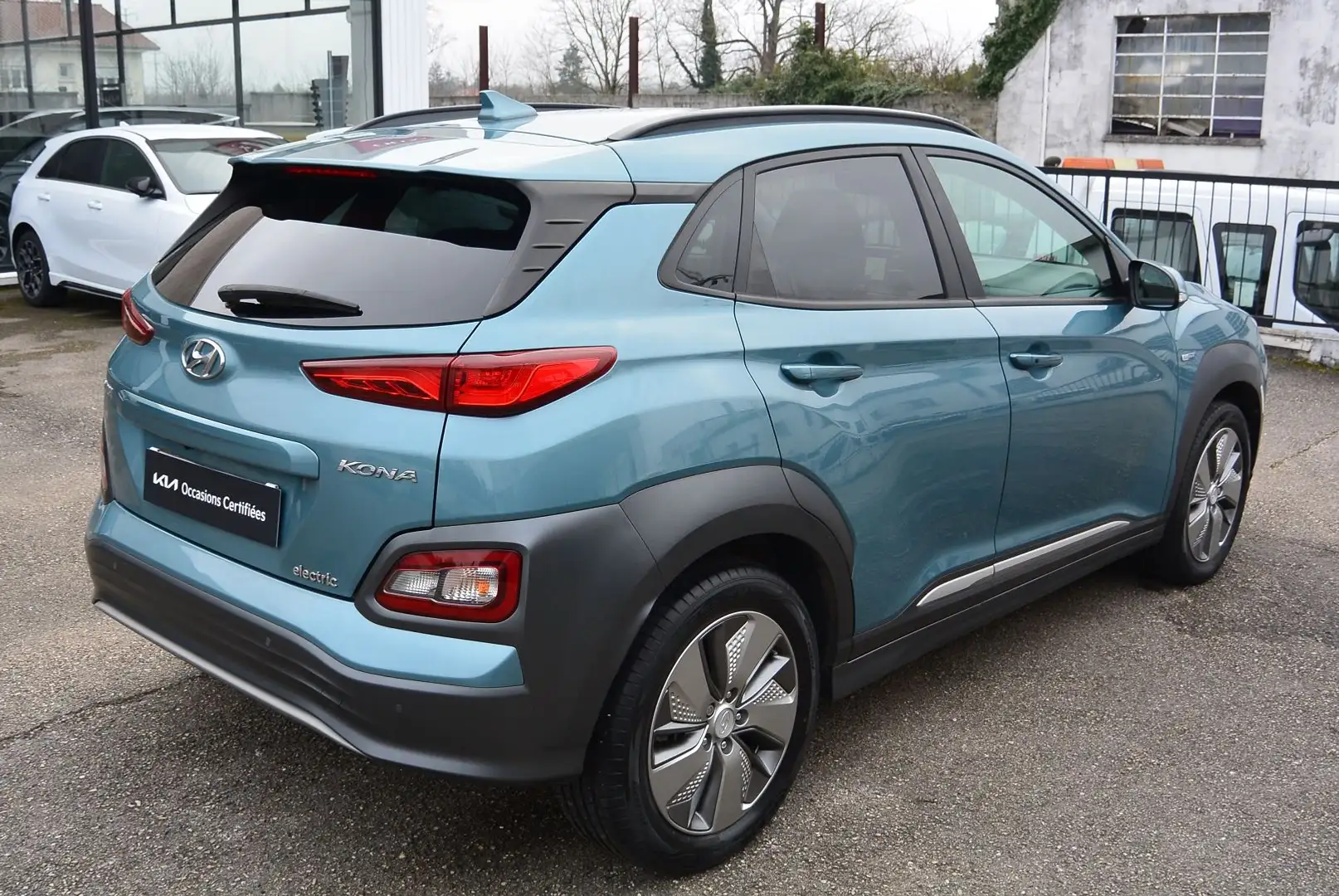 Hyundai KONA ELECTRIC 136CH CREATIVE EURO6D-T EVAP Bleu - 2