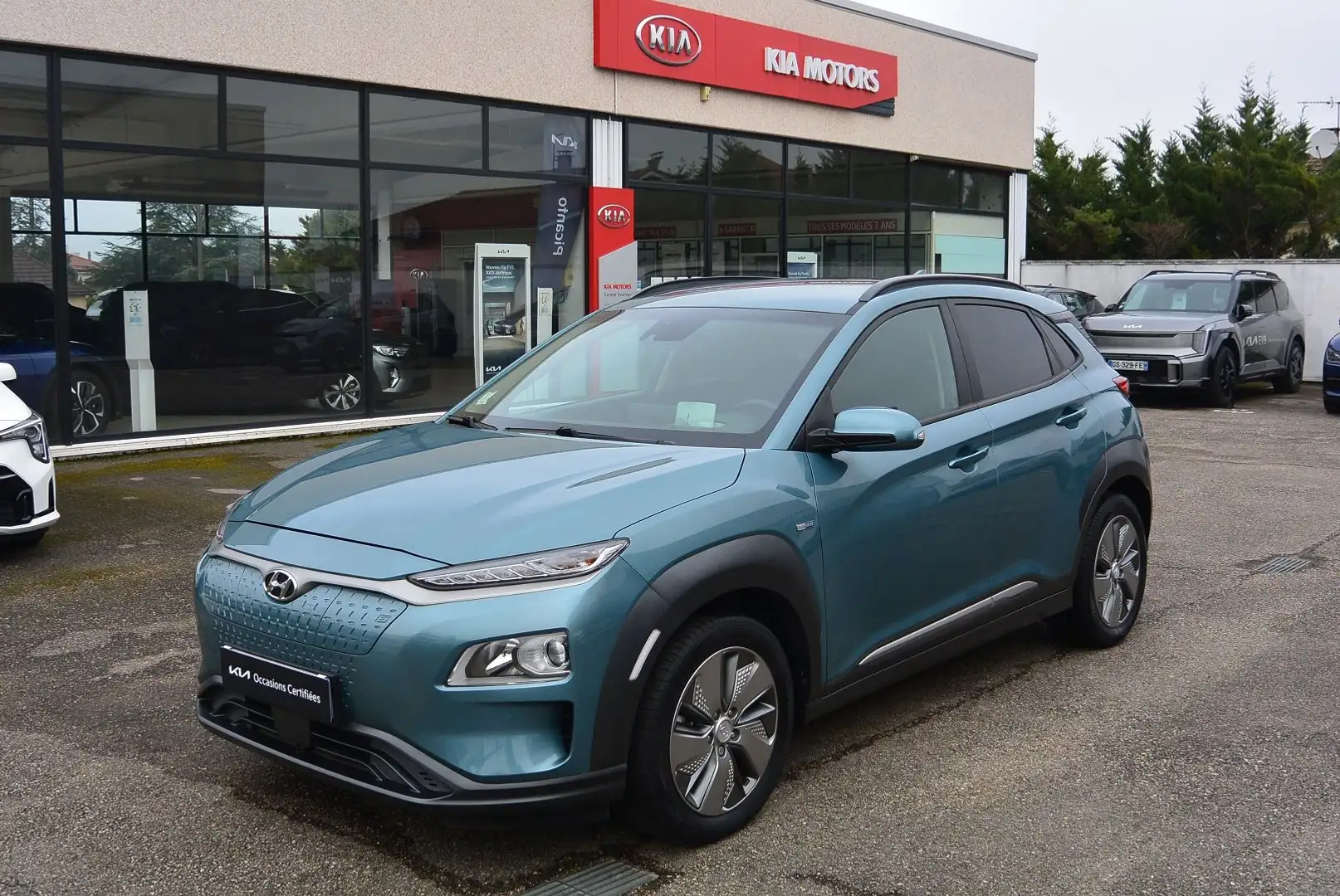 Hyundai KONA ELECTRIC 136CH CREATIVE EURO6D-T EVAP Bleu - 1