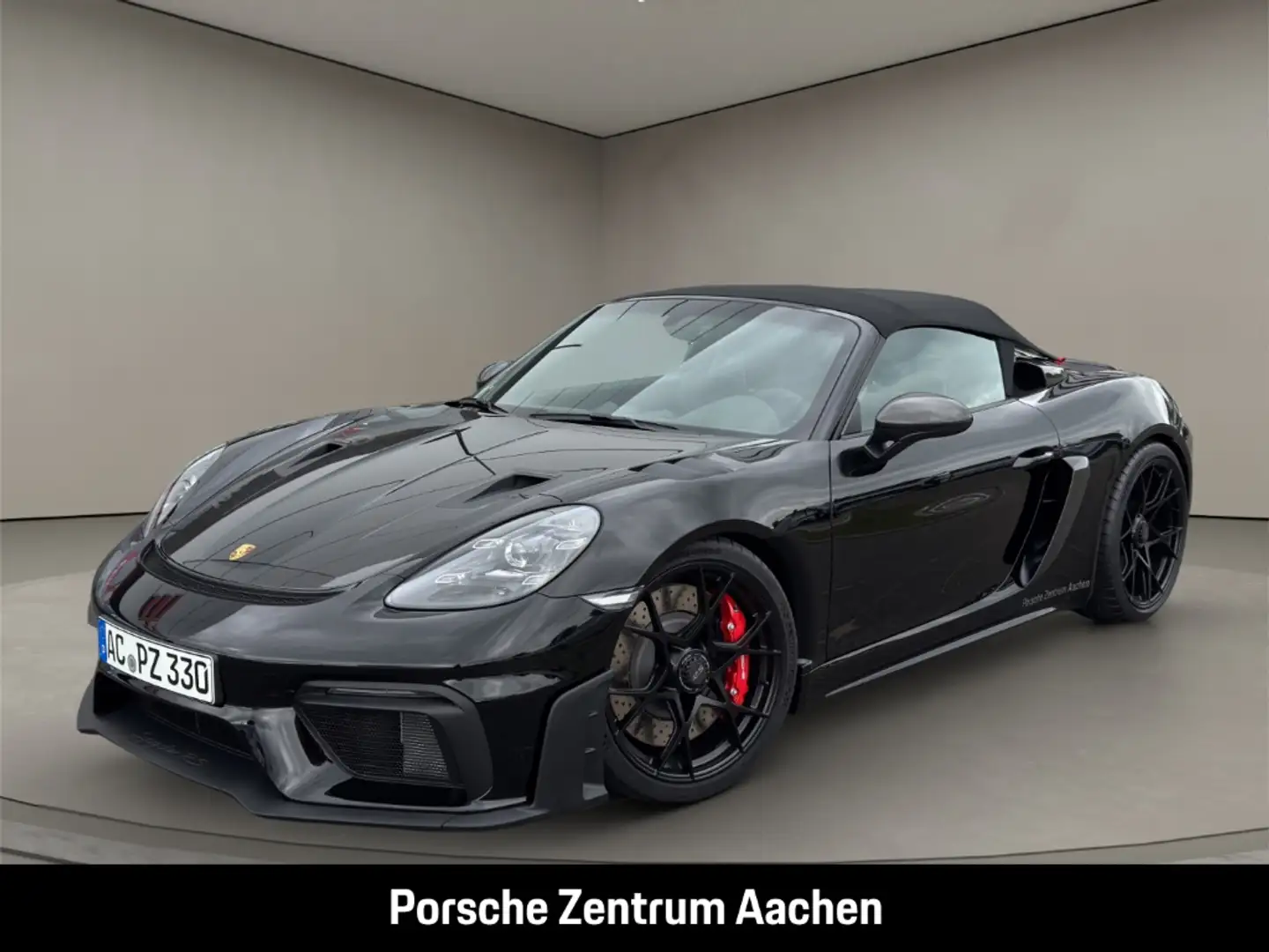Porsche 718 Spyder RS BOSE Sportabgasanlage Sport Chrono Negru - 1