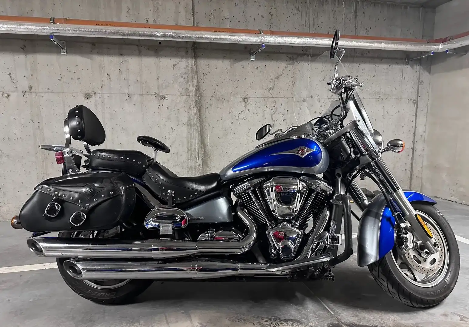 Kawasaki VN 2000 Blue - 1