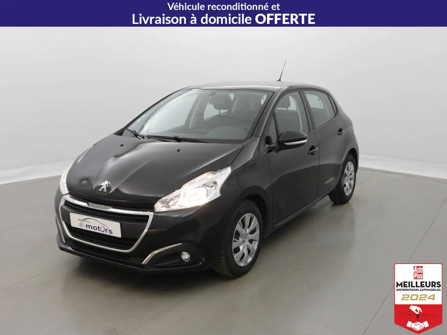 Peugeot 208 Puretech 82 Premium Pack +PDC AR Noir - 1