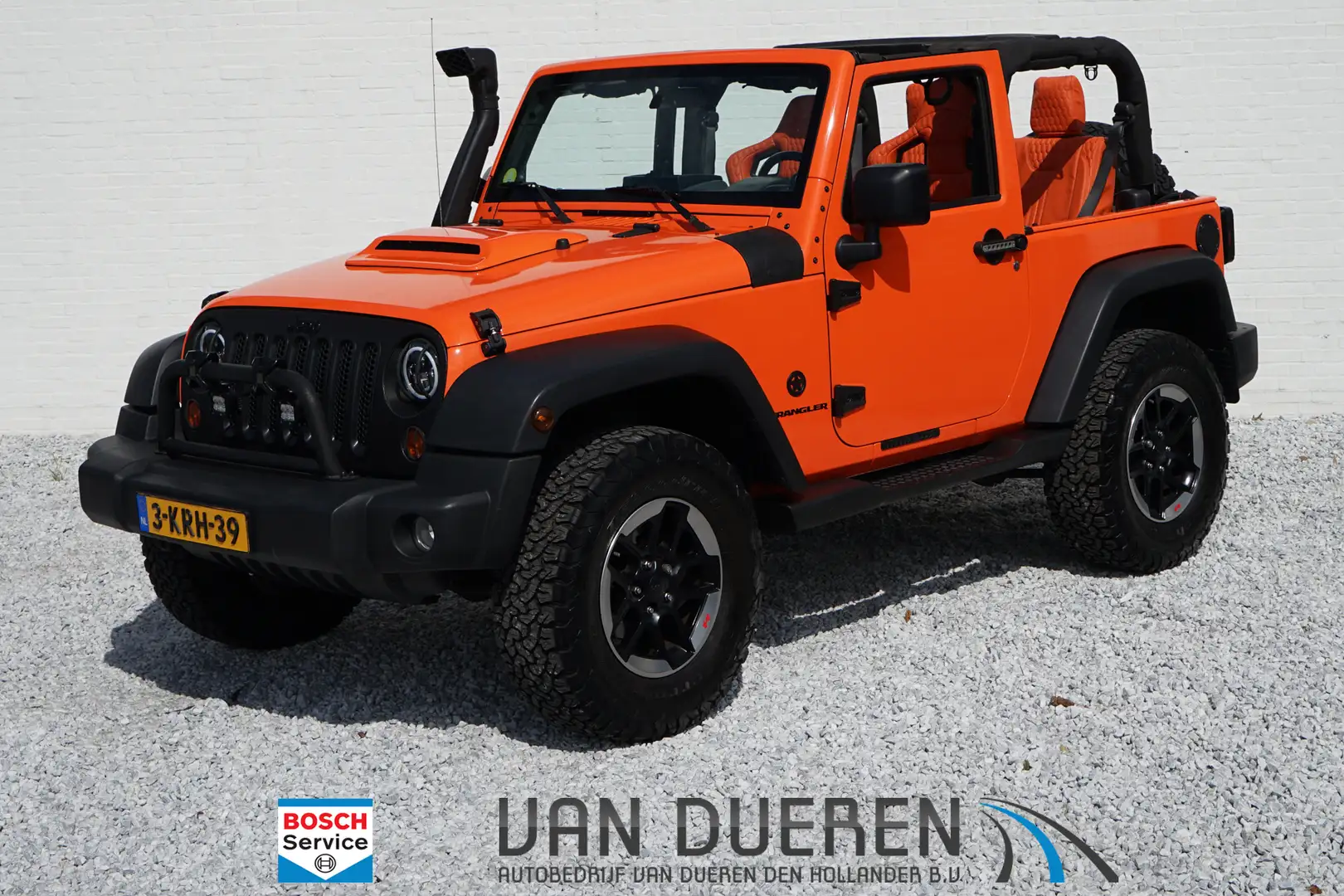 Jeep Wrangler 3.8 Rubicon Trekhaak Orange - 1