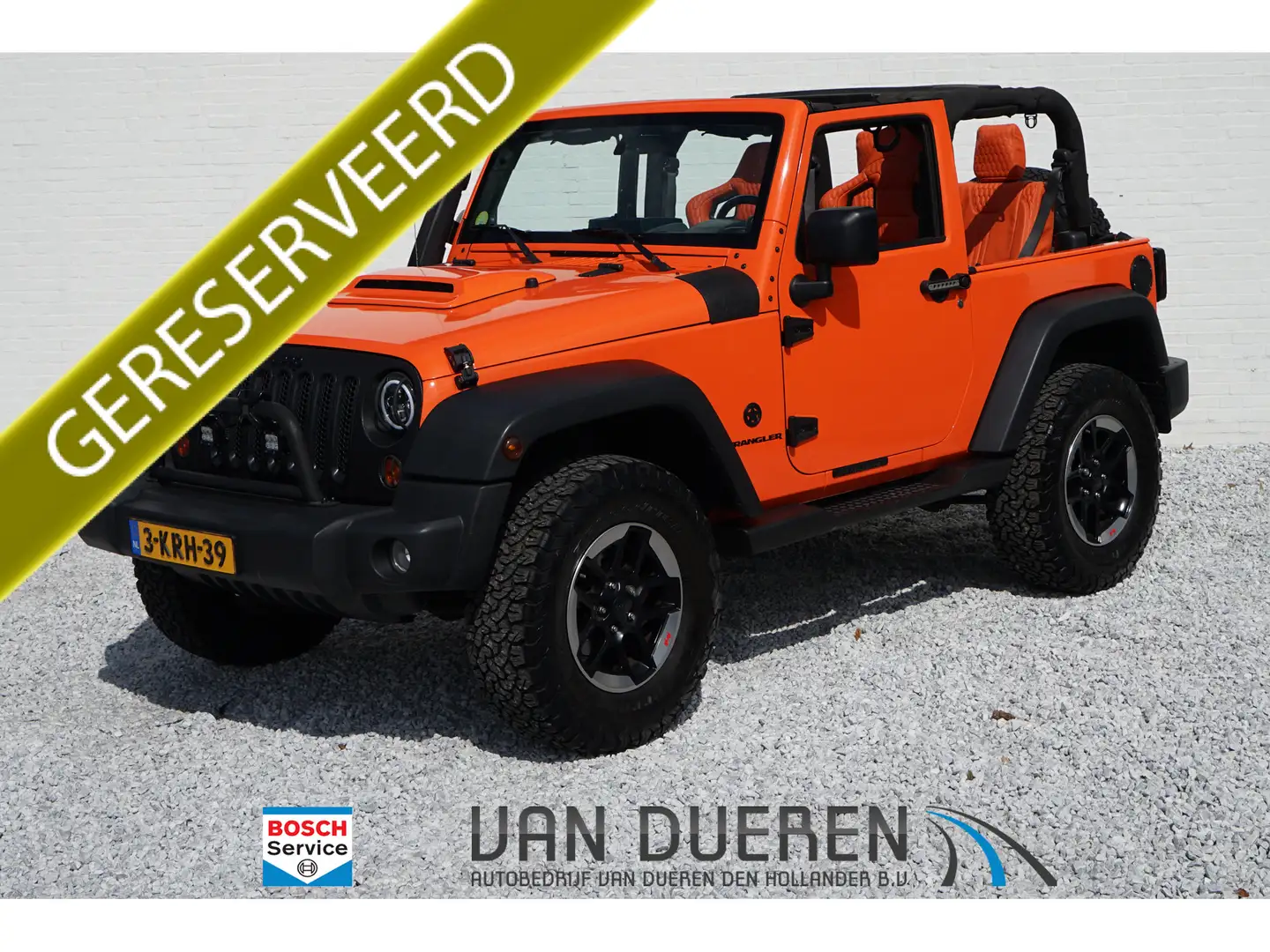 Jeep Wrangler 3.8 Rubicon Trekhaak Orange - 1