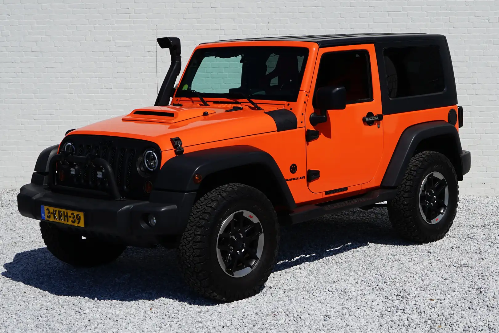 Jeep Wrangler 3.8 Rubicon Trekhaak Orange - 2