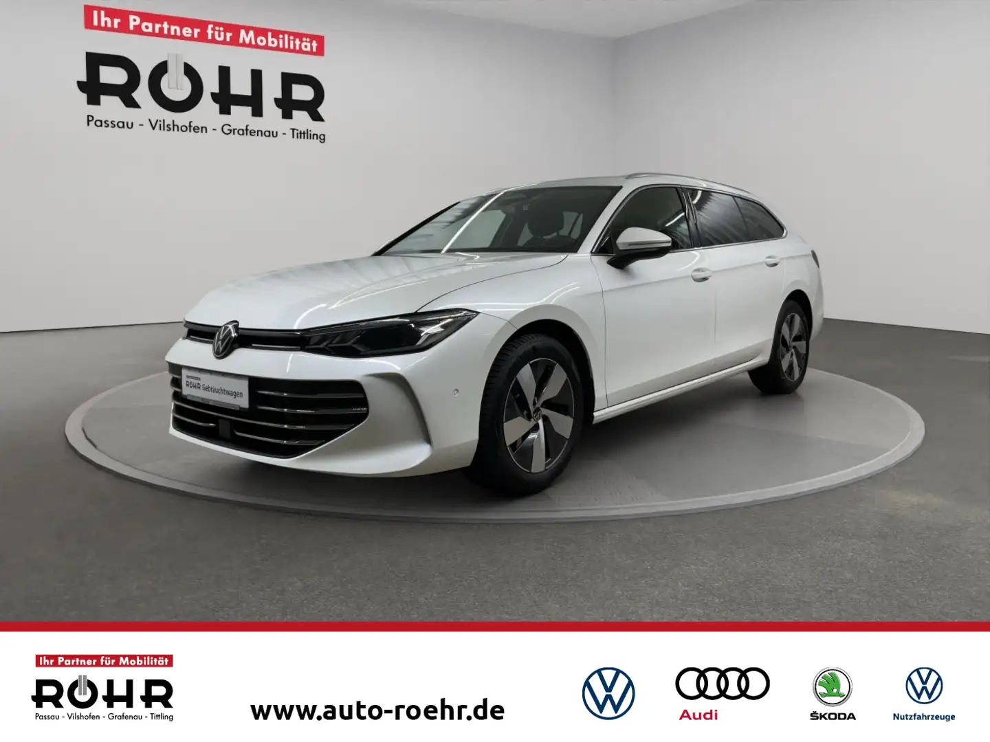 Volkswagen Passat Business (AHK.Sitzheizung.Navi.ACC 2.0 TDI DSG Weiß - 1