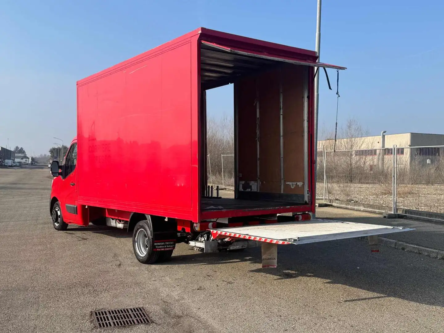 Renault Master T35 GEMELLATO + SPONDA IDRAULICA Rosso - 2