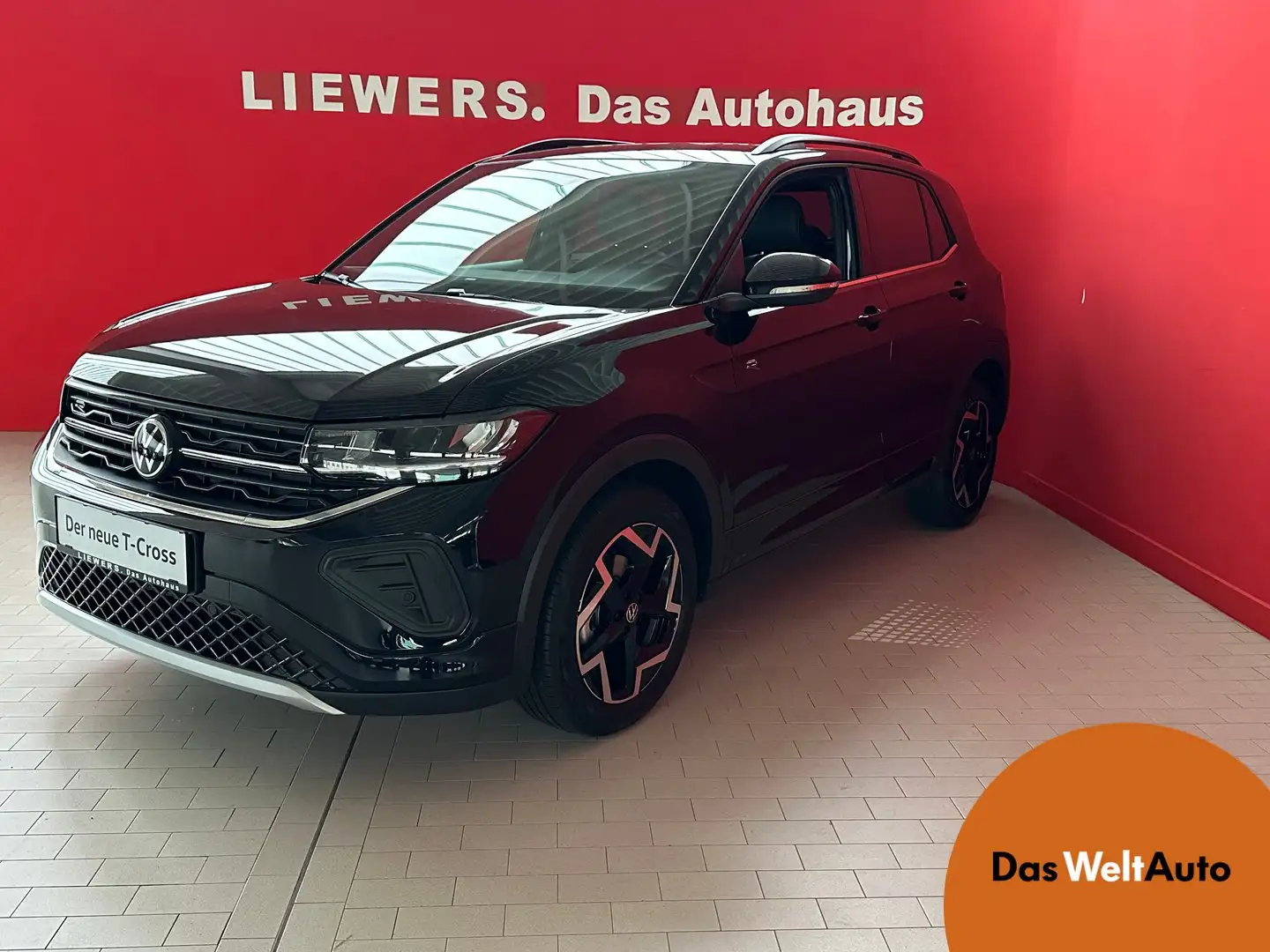 Volkswagen T-Cross R-Line TSI DSG Schwarz - 1