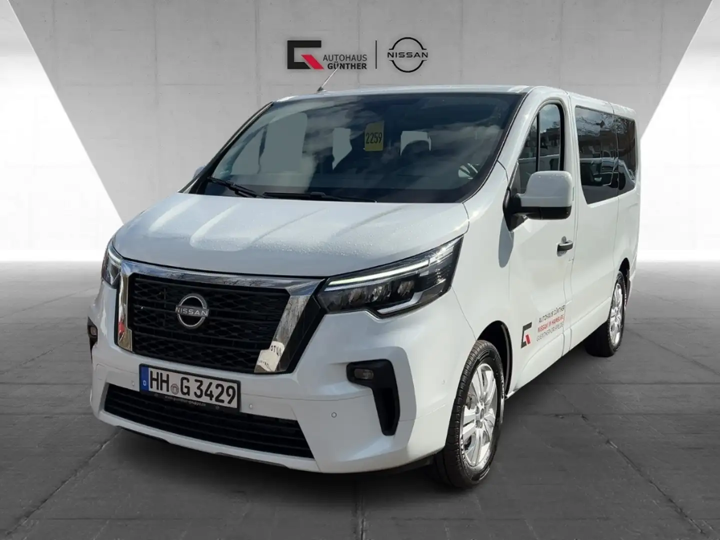 Nissan Primastar TEKNA Kombi8 Automatik dCi170 Winter&Design L1H1 Weiß - 2