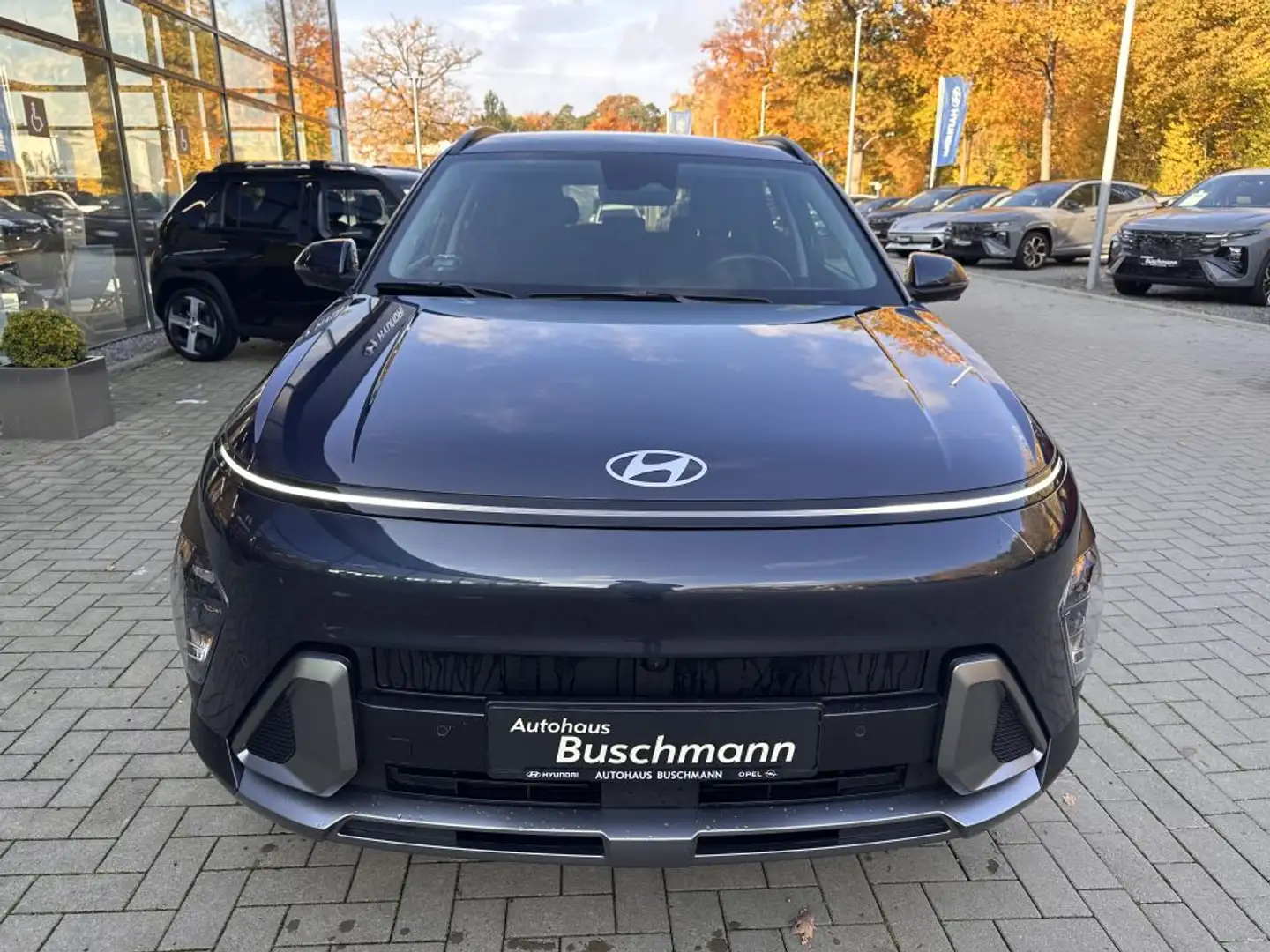 Hyundai KONA 1.6 GDI DCT Hybrid Trend +el. Heckklappe+Park Pake Blau - 2