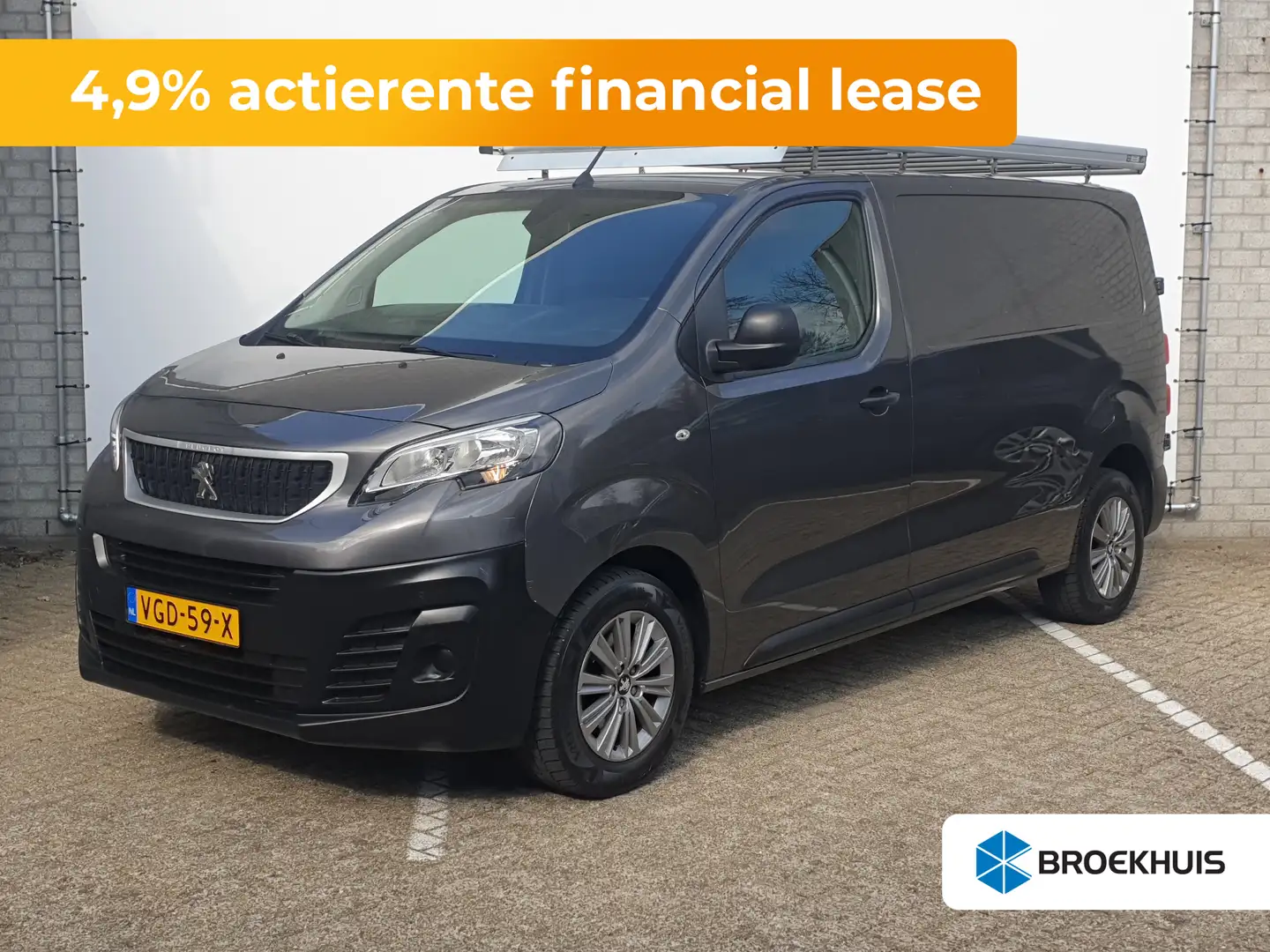 Peugeot Expert 2.0 BlueHDI 120 Standard Premium | 2 zitplaatsen r Gris - 1