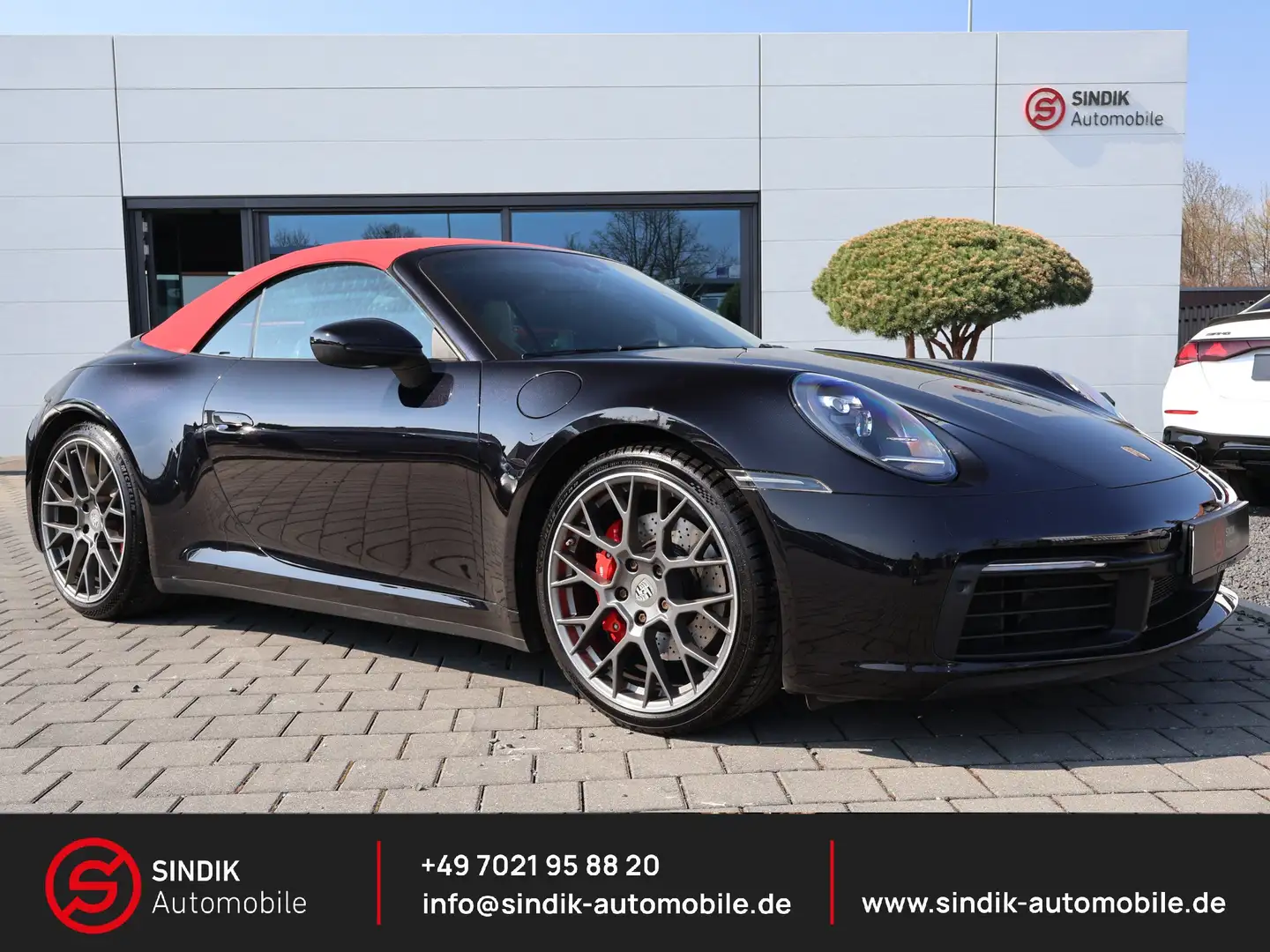 Porsche 992 - 911 Carrera 4 S Cabriolet SportChr.-Kamera Schwarz - 1