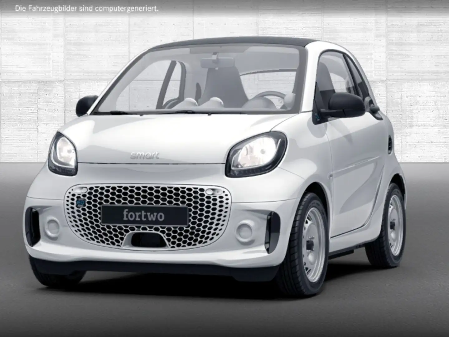 smart forTwo EQ 60kWed cool&Audio SHZ Dig Radio Tempom Blanco - 2