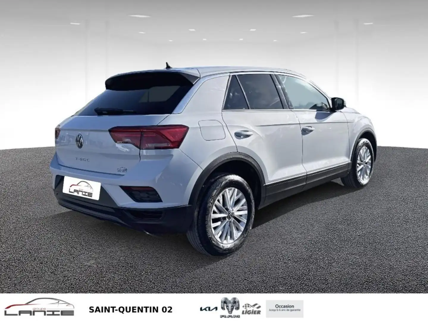 Volkswagen T-Roc 1.0 TSI 110 Start/Stop BVM6 Lounge Argent - 2