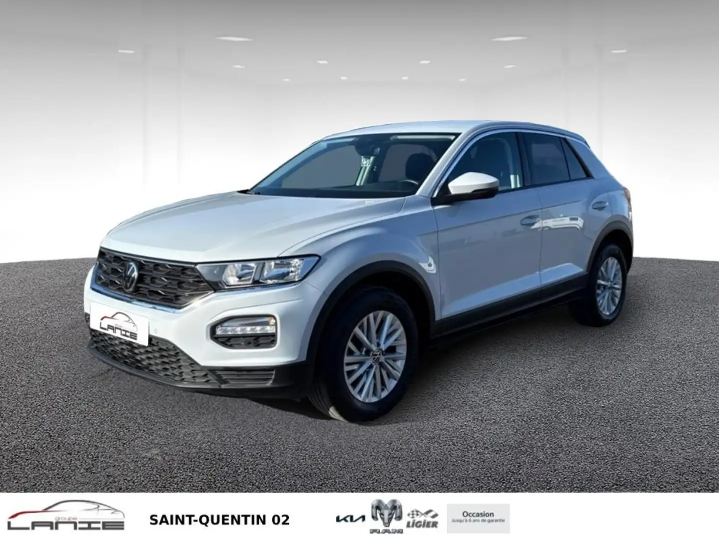 Volkswagen T-Roc 1.0 TSI 110 Start/Stop BVM6 Lounge Argent - 1