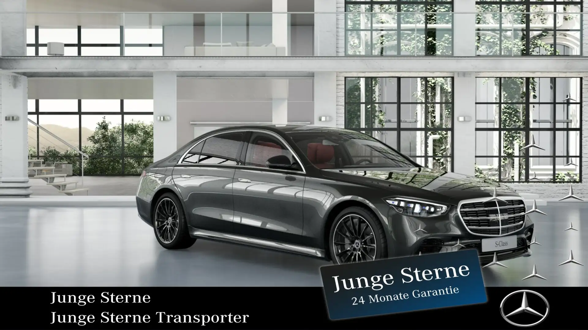 Mercedes-Benz S 580 S 580 e 4M Lang *AMG*CHAUFFEUR*HINTERACHSLENKUNG Grau - 1