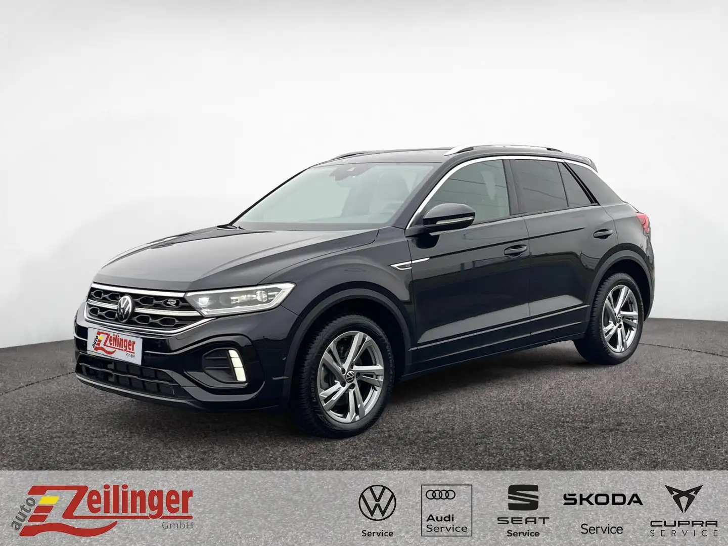 Volkswagen T-Roc R-Line 4Motion TSI DSG|ACC|NAVI|KAMERA| Schwarz - 1
