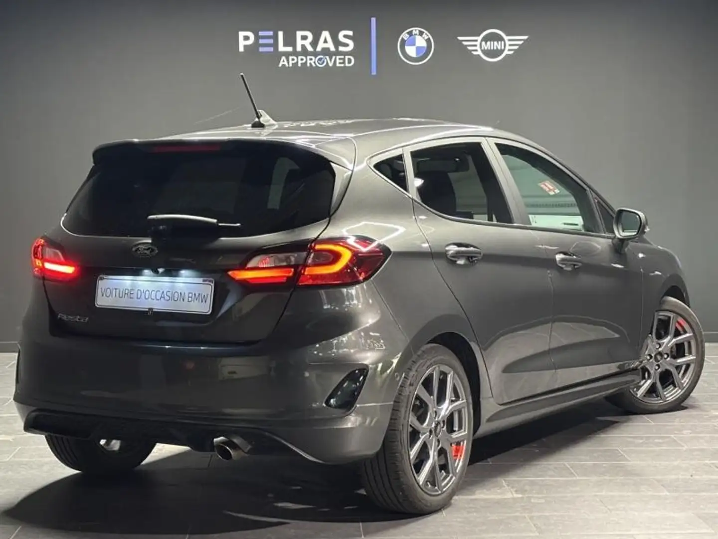 Ford Fiesta 1.0 Flexifuel 95ch ST-Line 5p Gris - 2