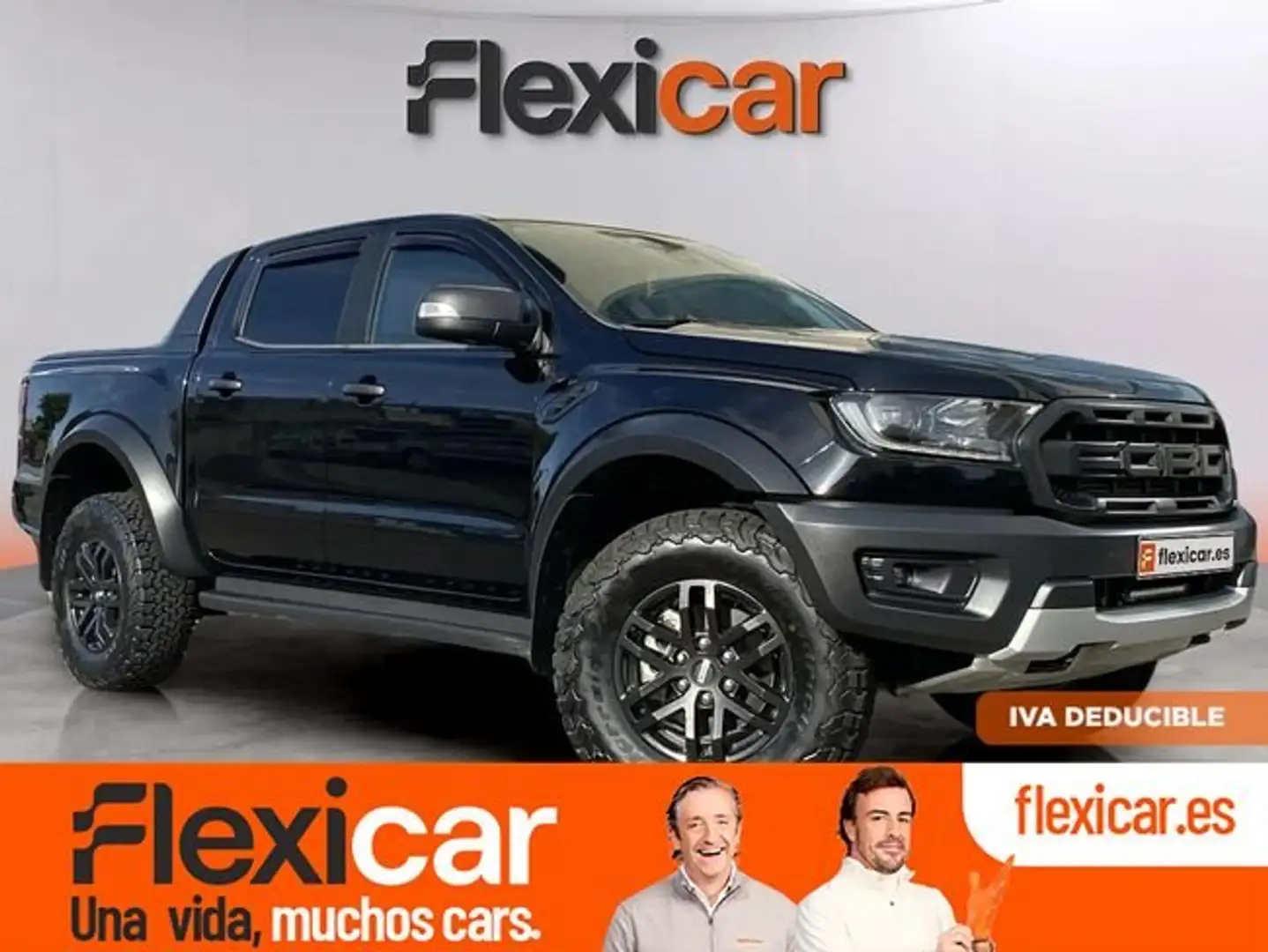 Ford Ranger 2.0 TDCi 4x4 Dob Cab Raptor AT Noir - 1