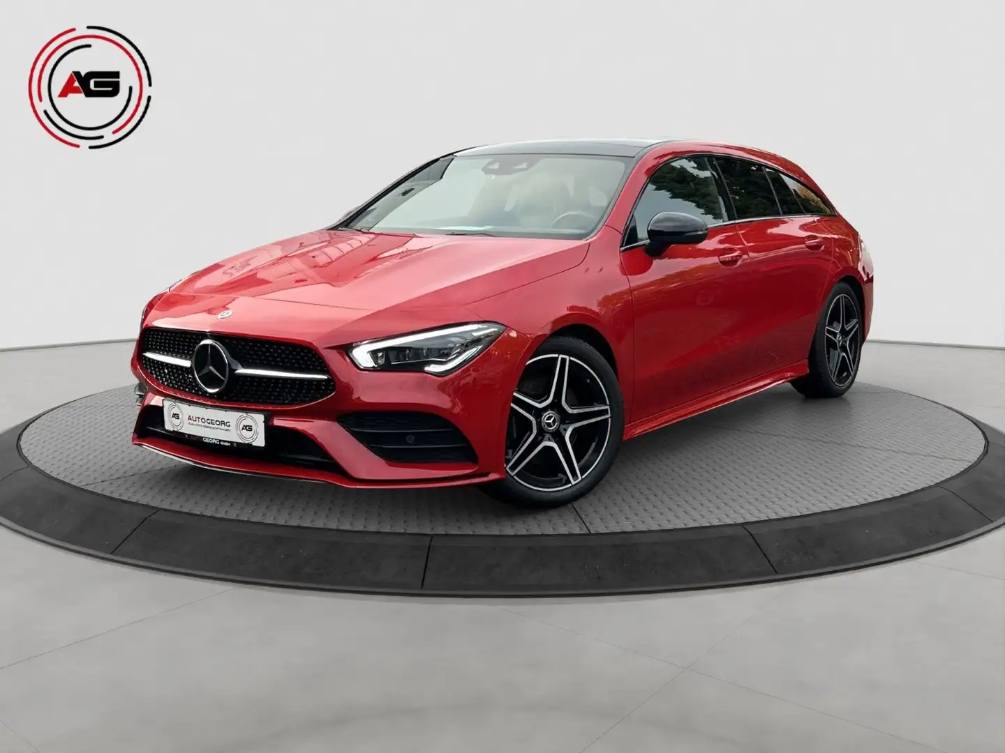 Mercedes-Benz CLA 220 CLA 220d AMG DISTR+ PANO AMBI BURME 360°HUD MBUX Rot - 1