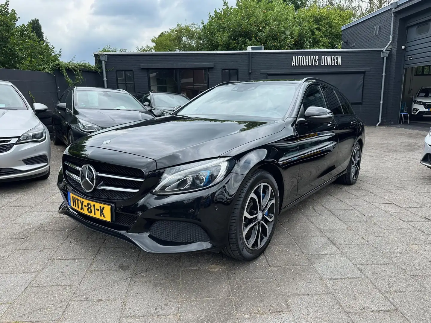 Mercedes-Benz C 350 Estate e (279pk!!) Estate! Burmester! Navi! Noir - 1