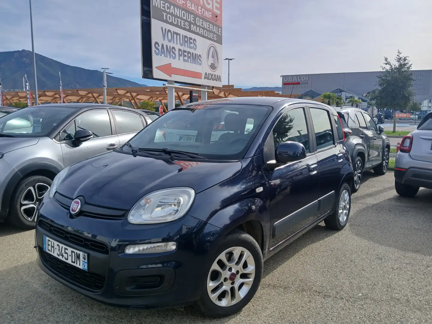 Fiat Panda Lounge Bleu - 1