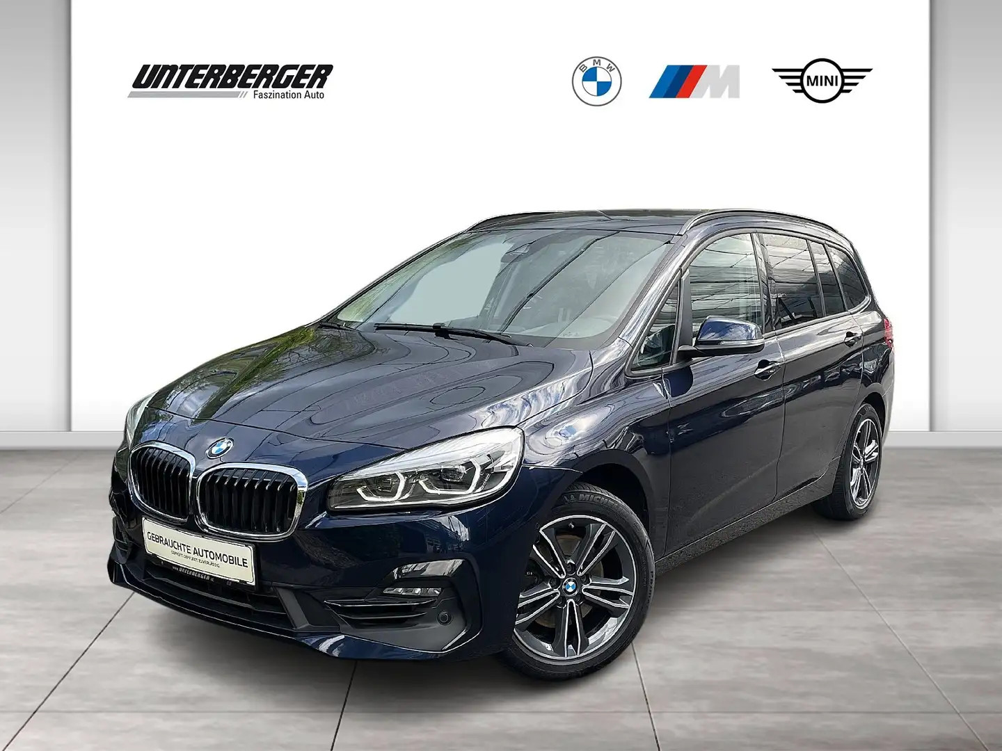 BMW 218 i Sport Line // LED-Scheinwerfer // Tempomat // Na Blau - 1