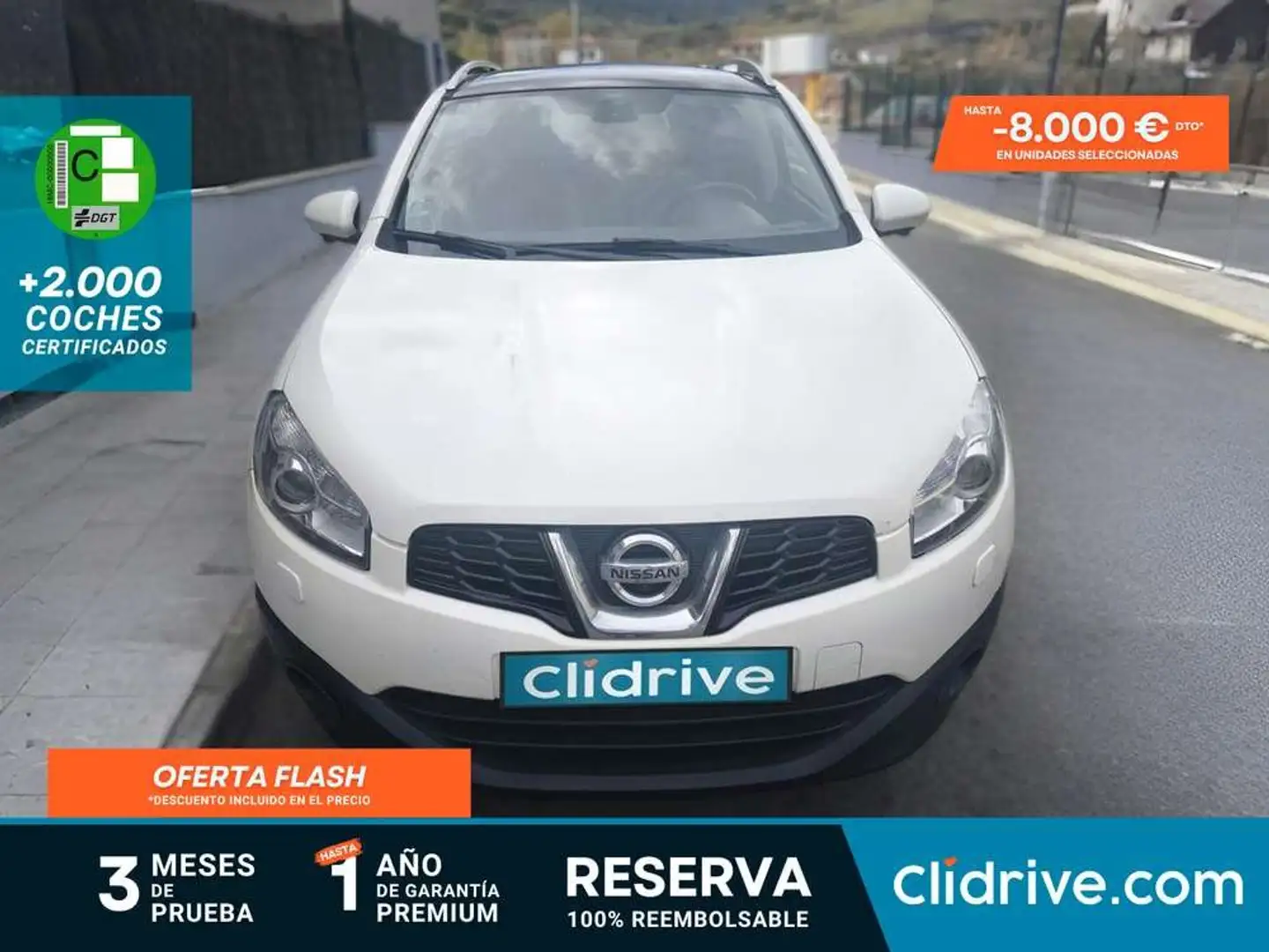 Nissan Qashqai Q+2 2.0 Tekna Premium 4x4 18´´ Blanco - 1