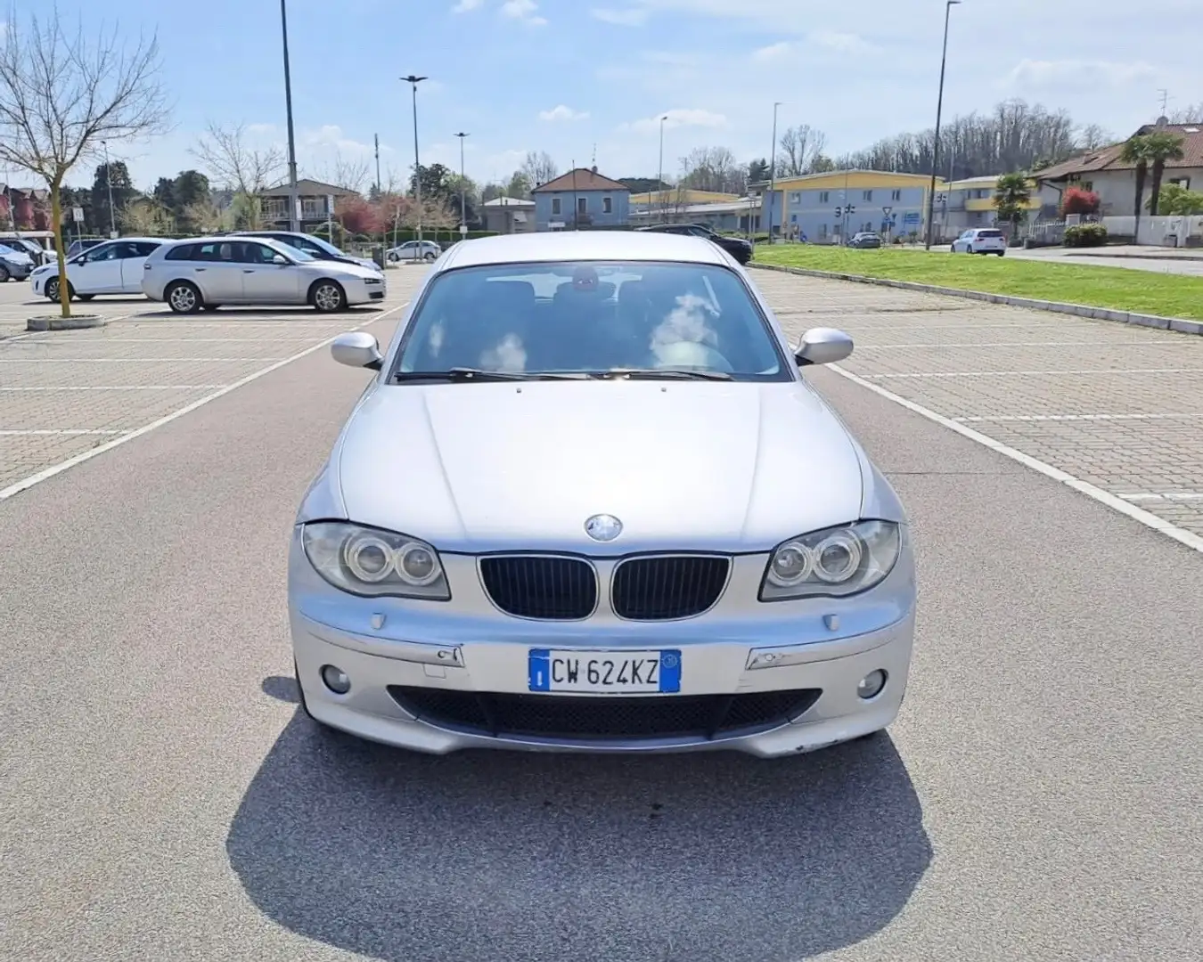 BMW 120 120d cat 5 porte Automatik*Xenon*Cerchi*Sensori an Gümüş rengi - 2