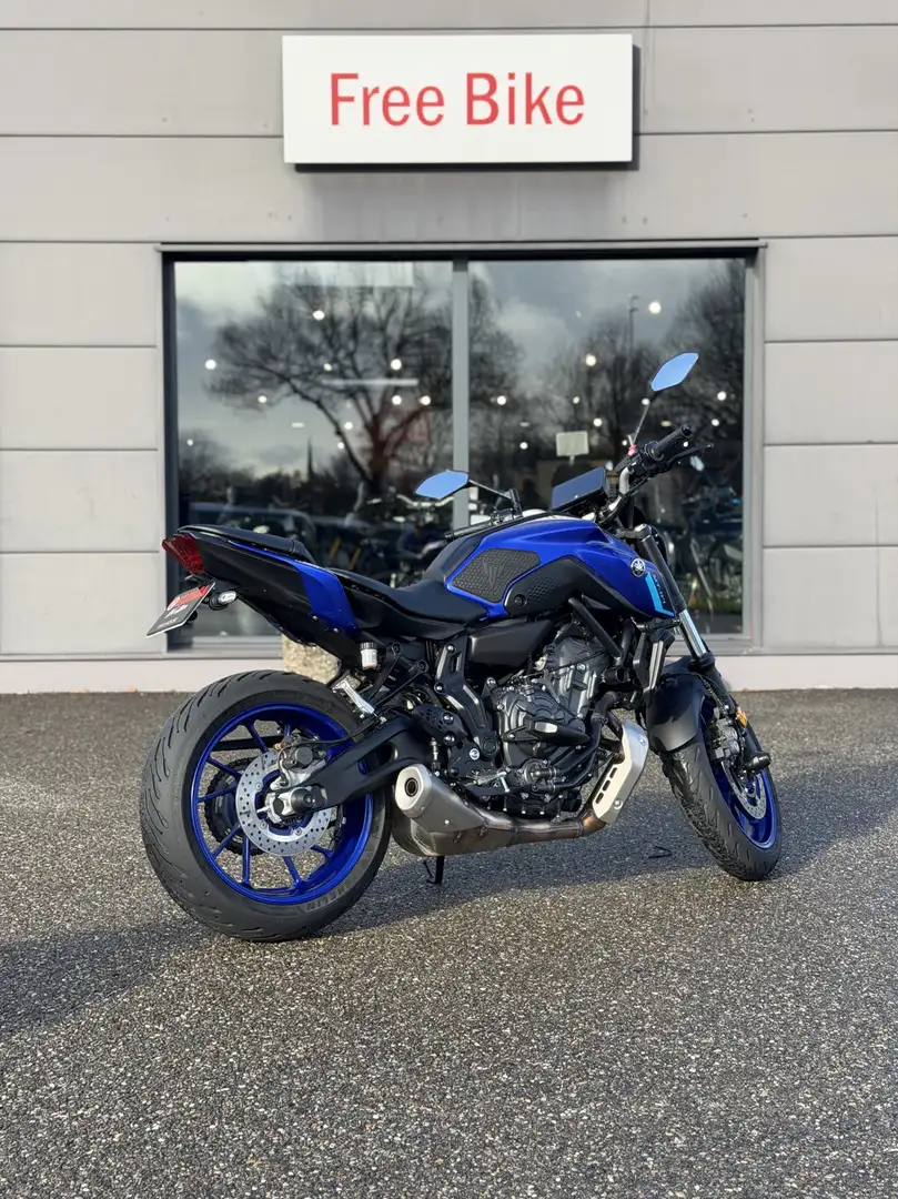 Yamaha MT-07 Bleu - 2