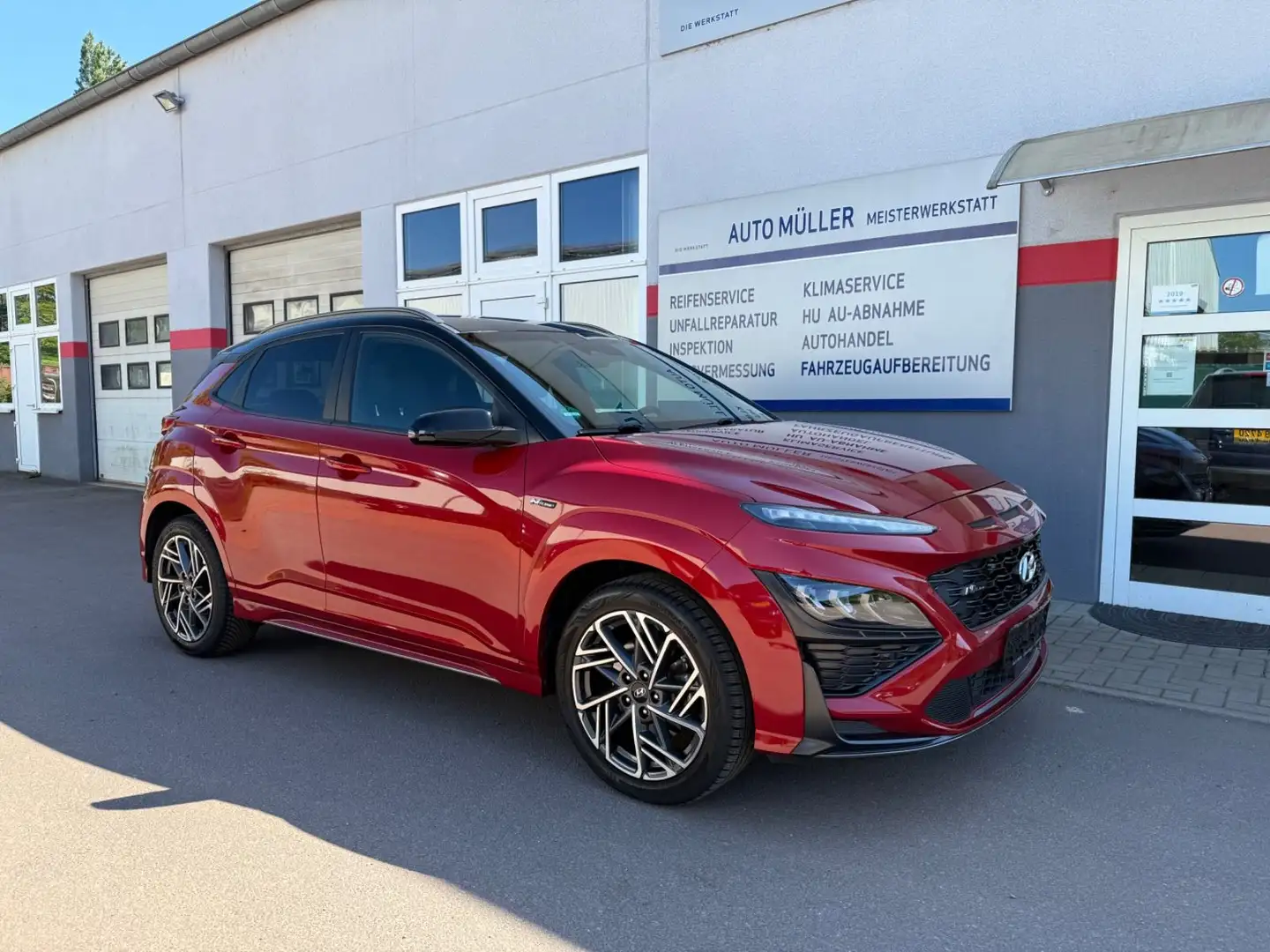 Hyundai KONA N Line Mild-Hybrid 2WD Rouge - 1
