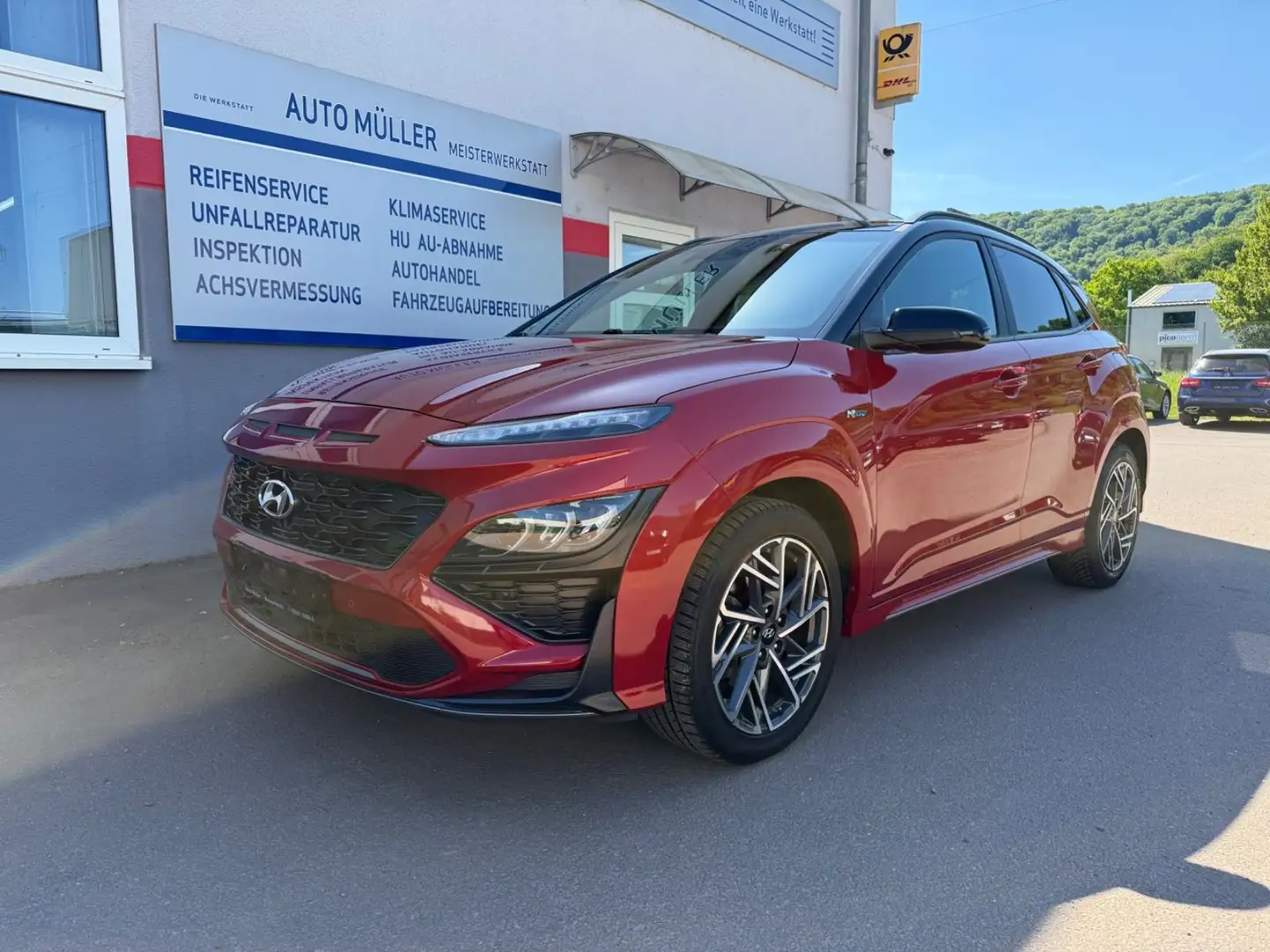 Hyundai KONA N Line Mild-Hybrid 2WD Rouge - 2