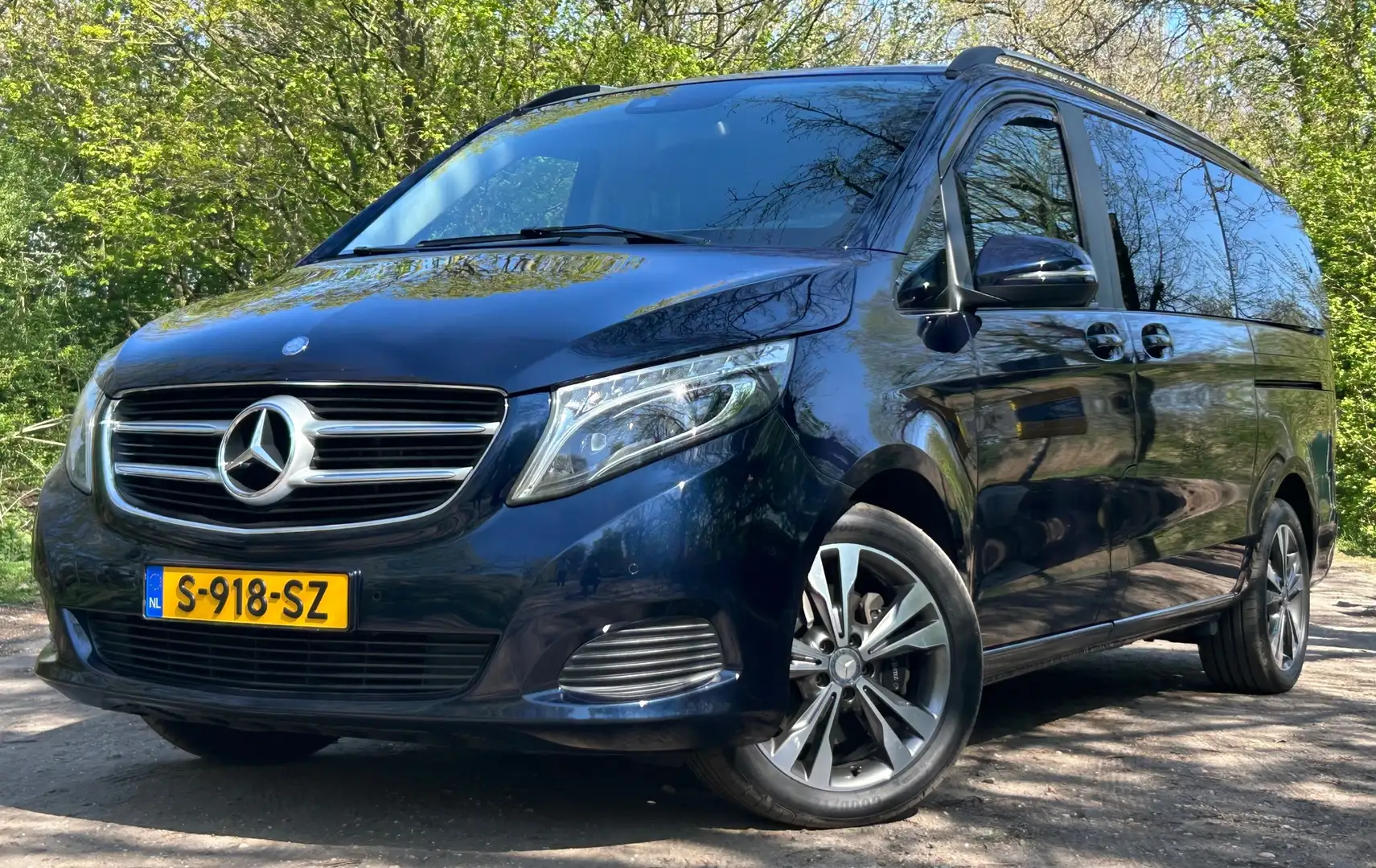 Mercedes-Benz V 250 250d Lang Avantgarde|7persoons|PerfectOH|Automaat| Bleu - 1