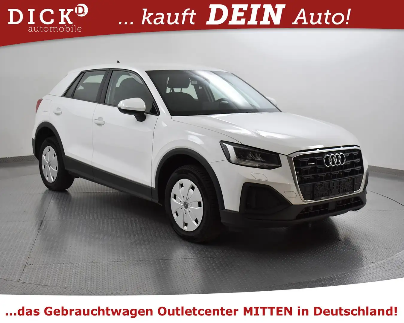 Audi Q2 35d Quatt S-Tr. LED+KLIMAUT+HIFI+APS+DAB+ACC Weiß - 1